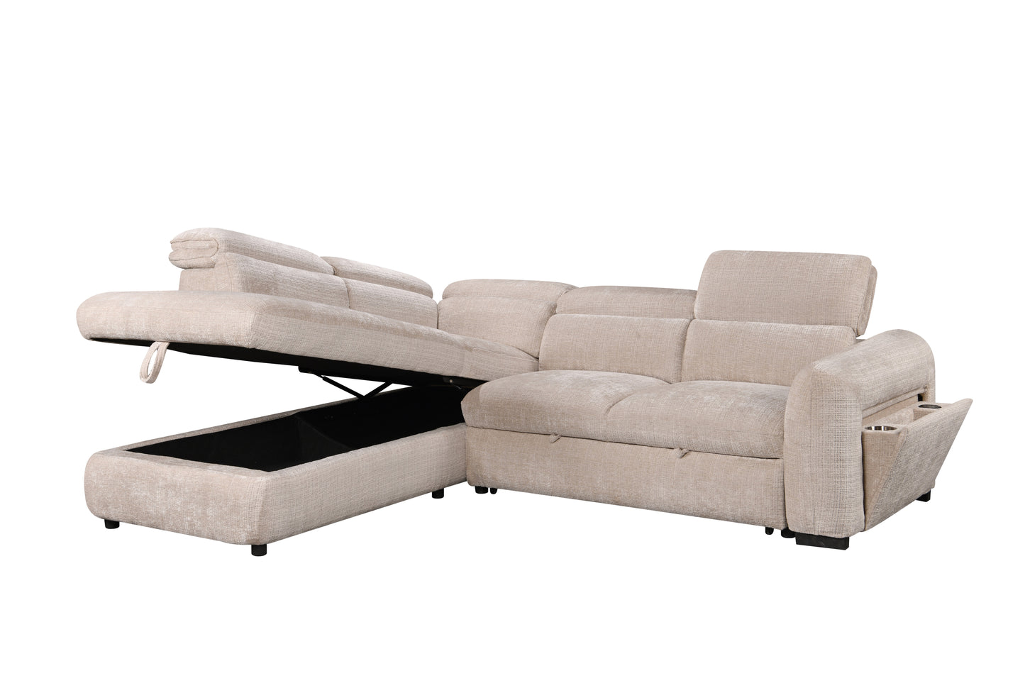 Verona Sleeper Sectional with Storage