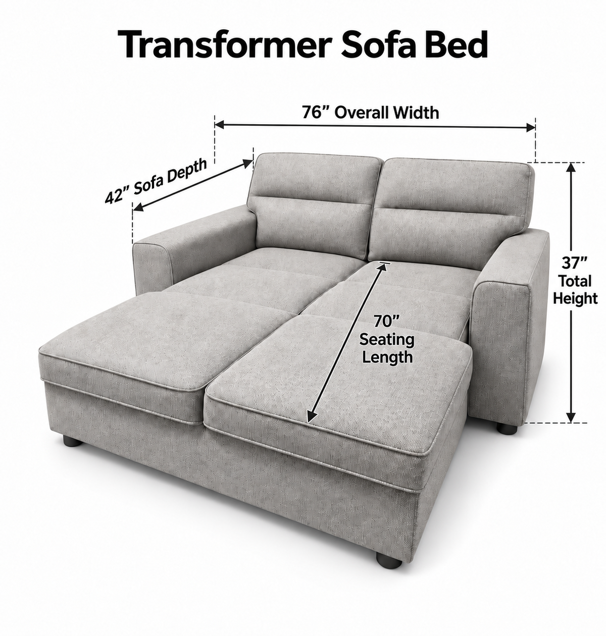 AVENZA Transformer Sofa Bed