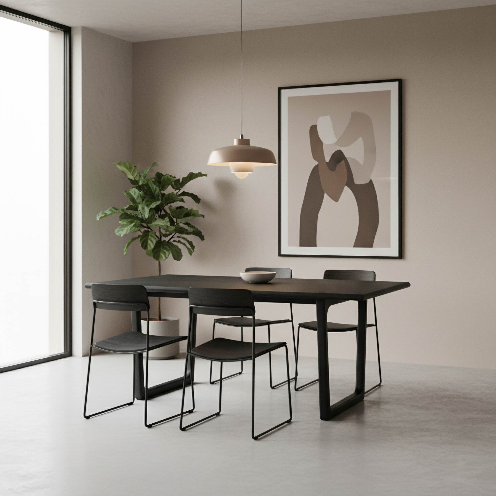 Elixir Dining Table - Black