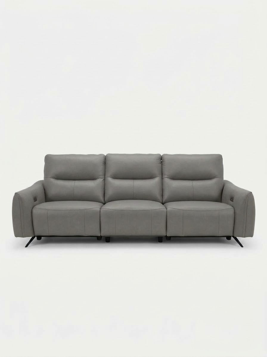 Valtero Leather Power Reclining 3 Seater Sofa