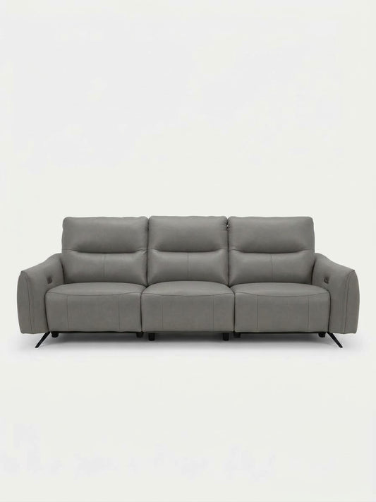 Valtero Leather Power Reclining 3 Seater Sofa