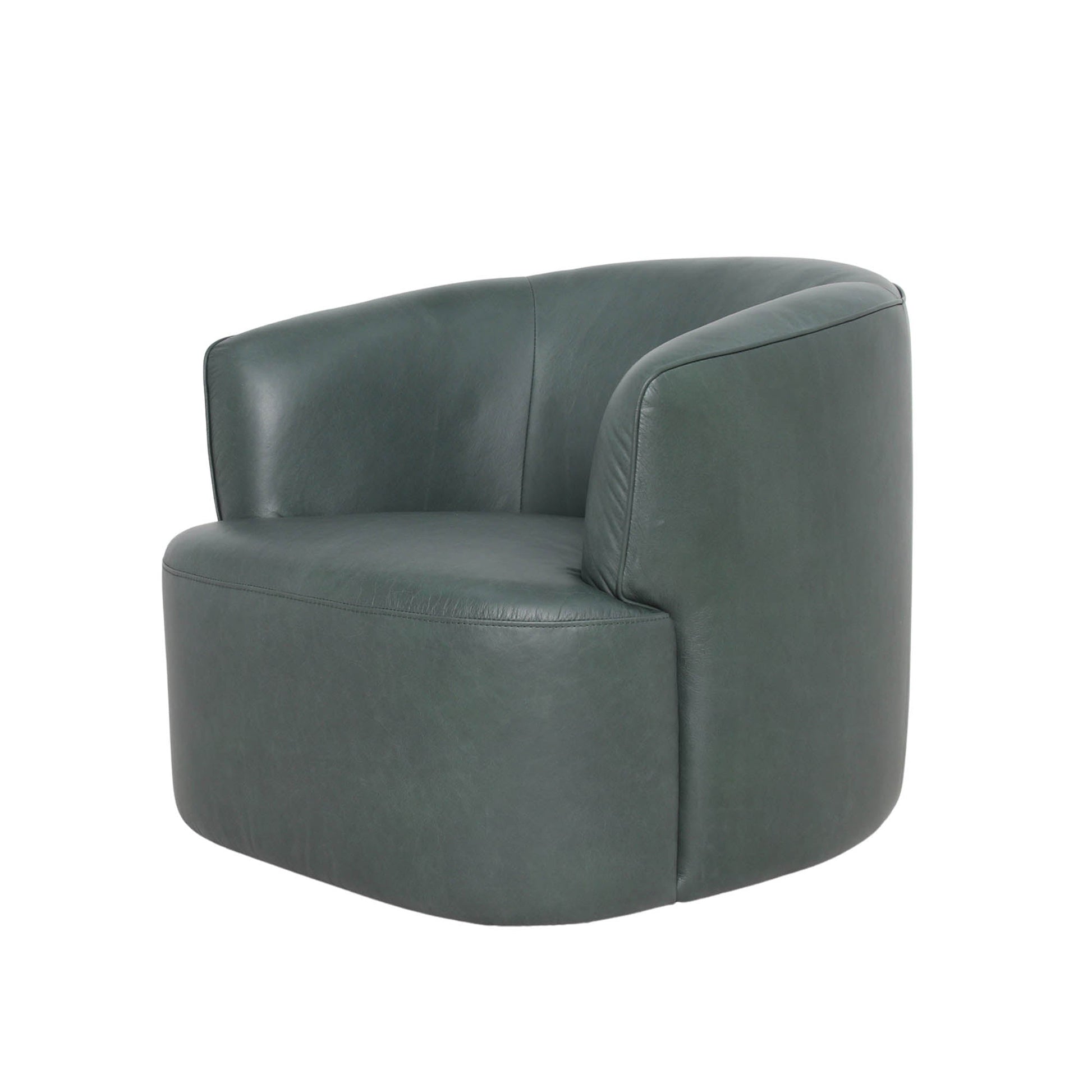 Fireside Swivel Club Chair - Deep Moss