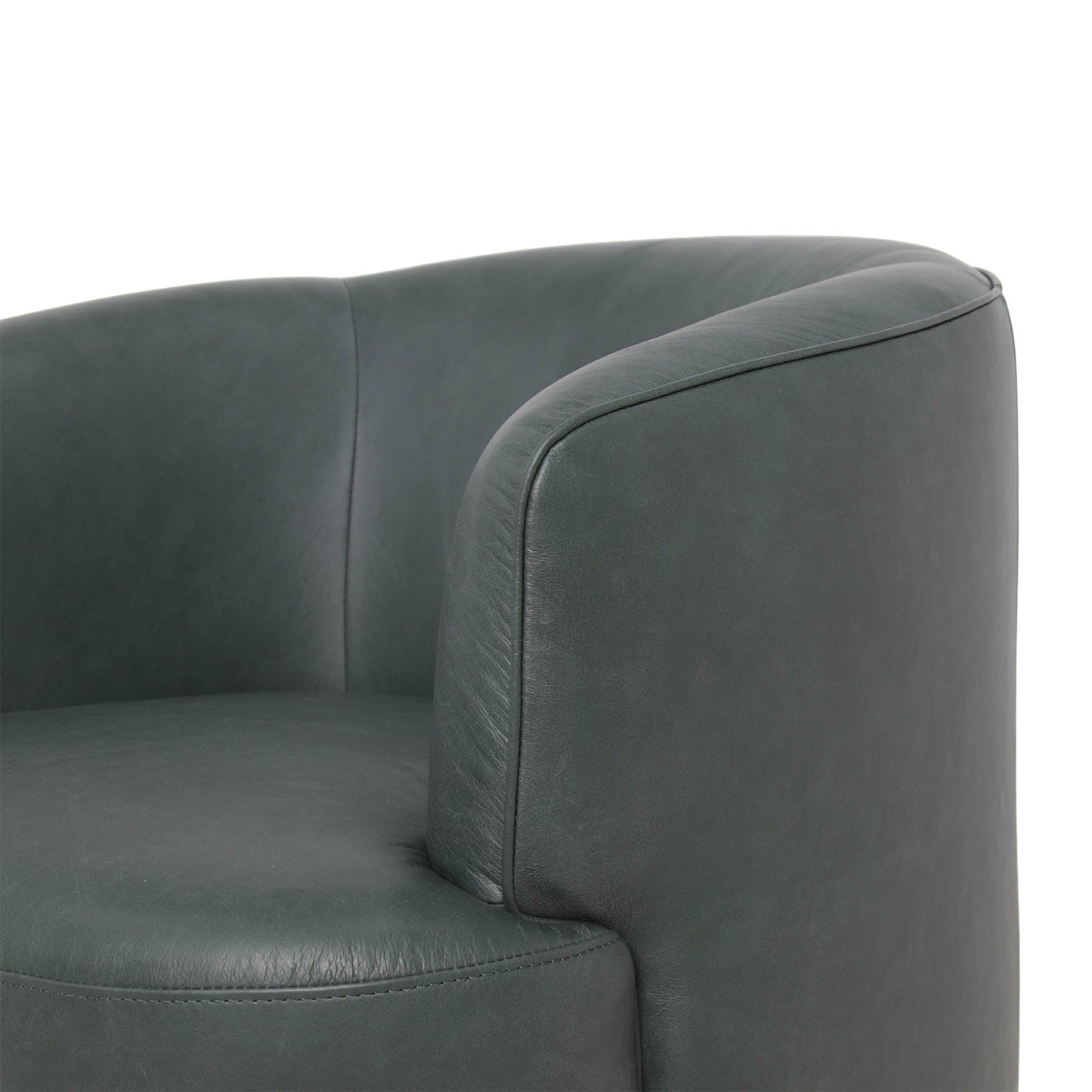 Fireside Swivel Club Chair - Deep Moss
