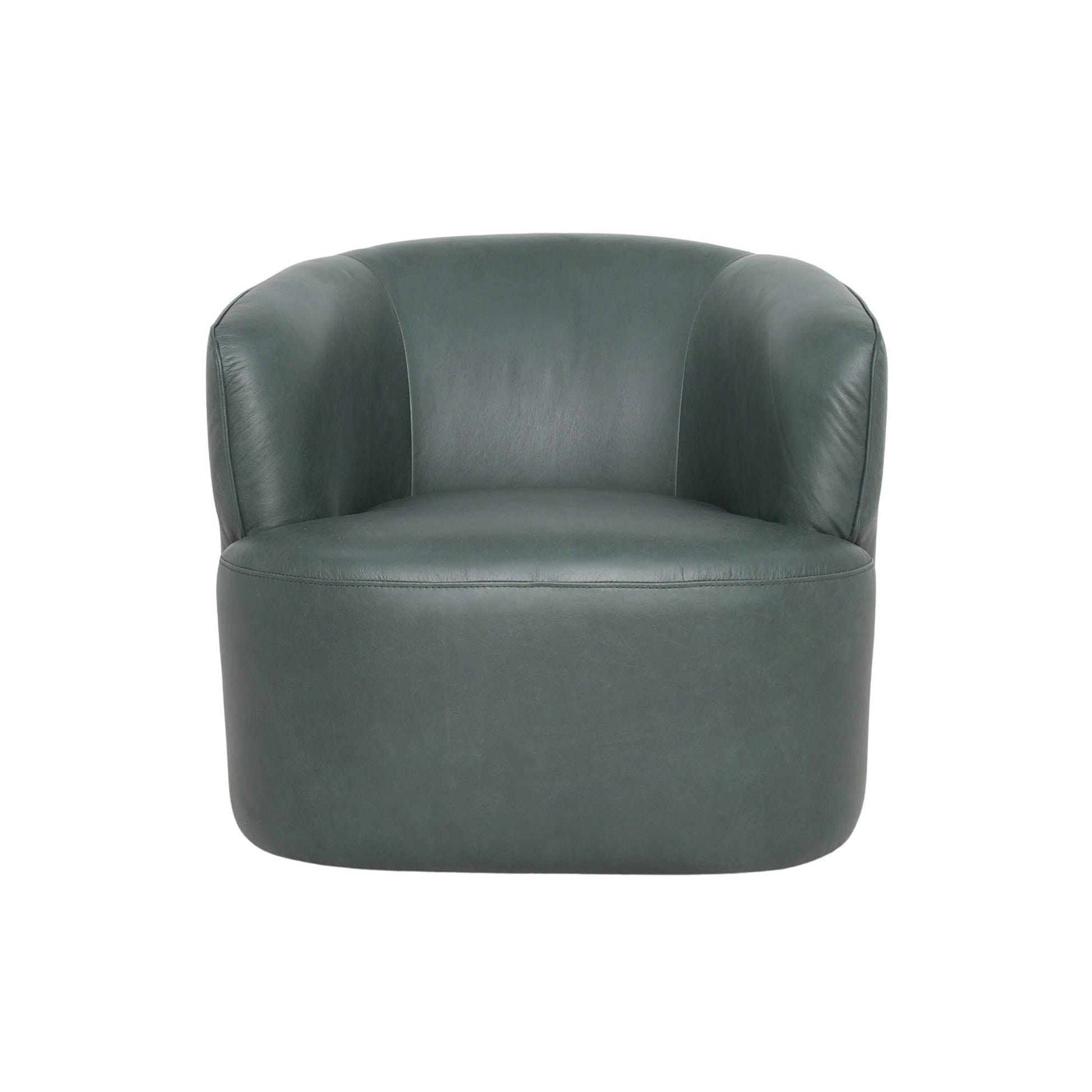 Fireside Swivel Club Chair - Deep Moss
