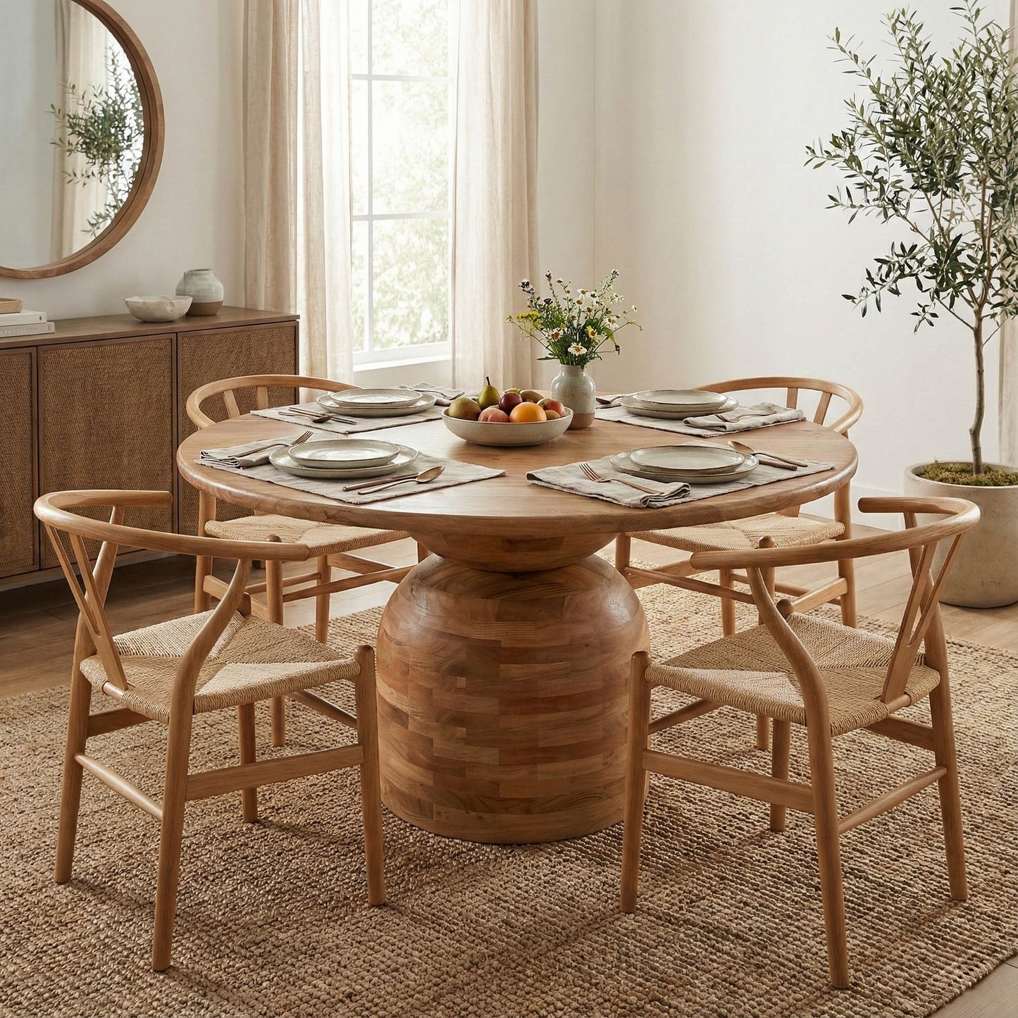 Form Round Dining Table