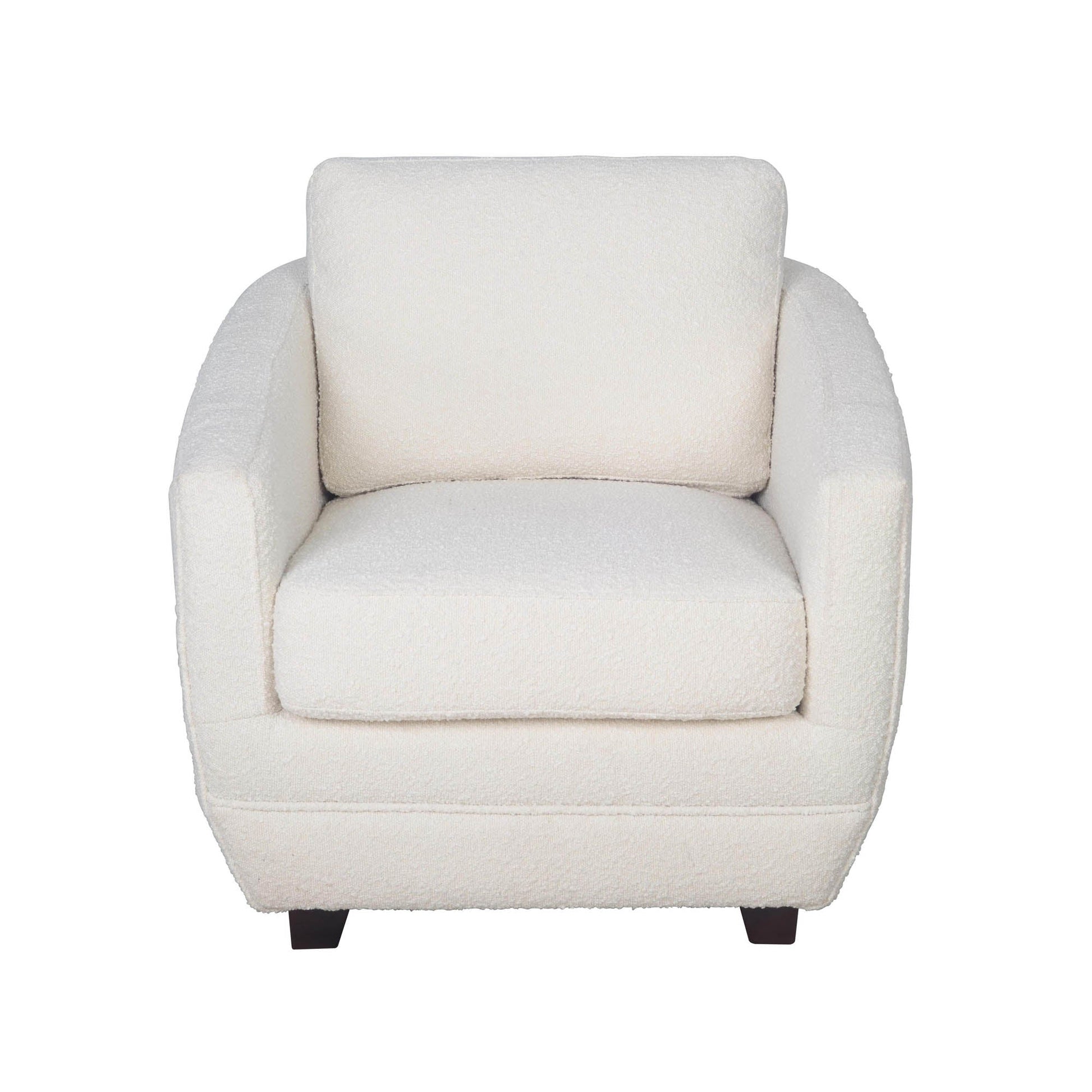 Baltimo Club Chair - Boucle Cream