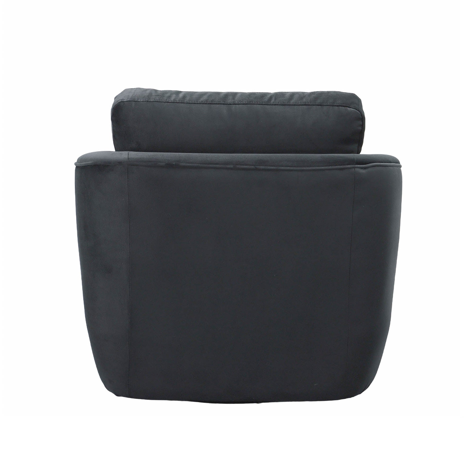Baltimo Swivel Glider - Velvet Black