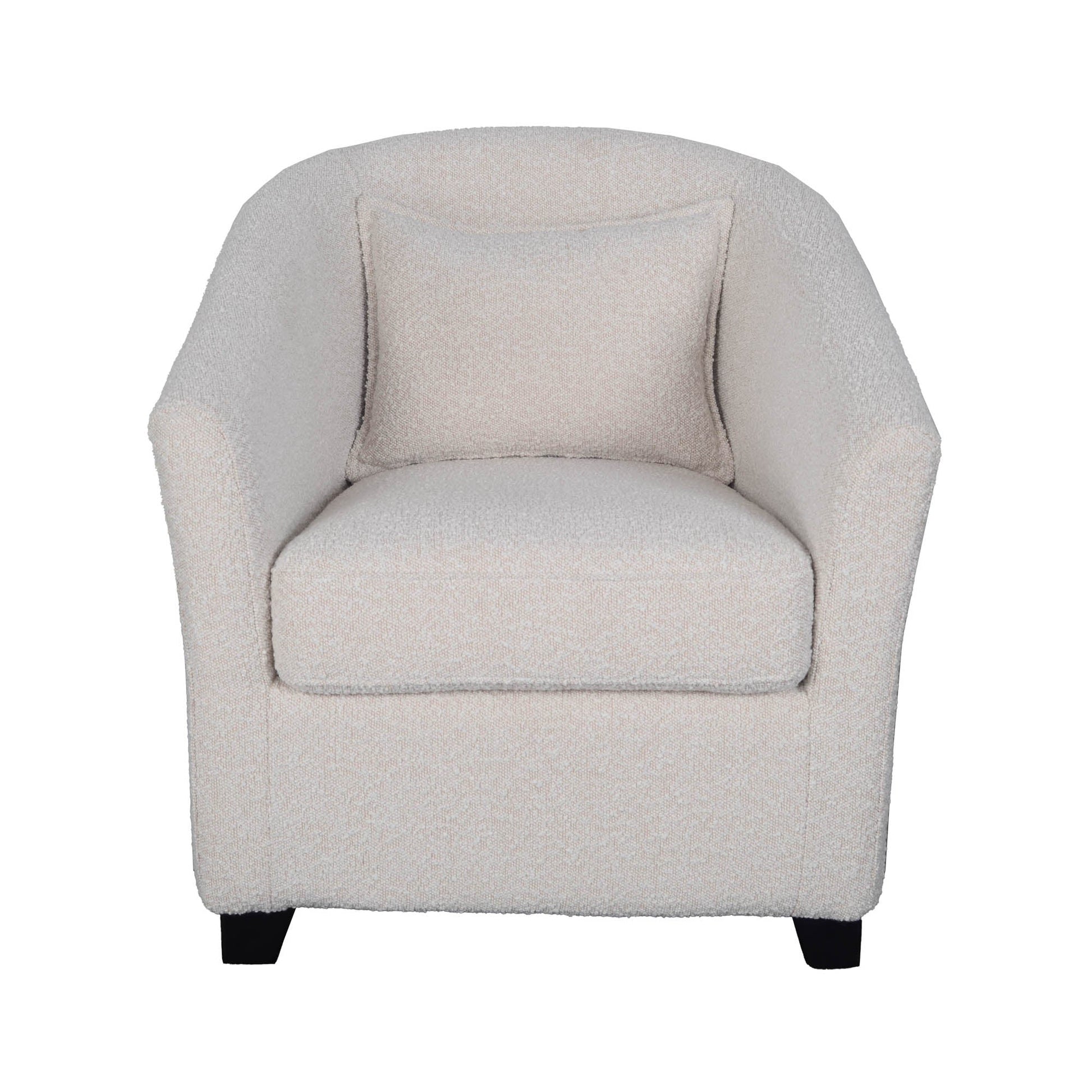 Carmen Club Chair - Boucle Cream