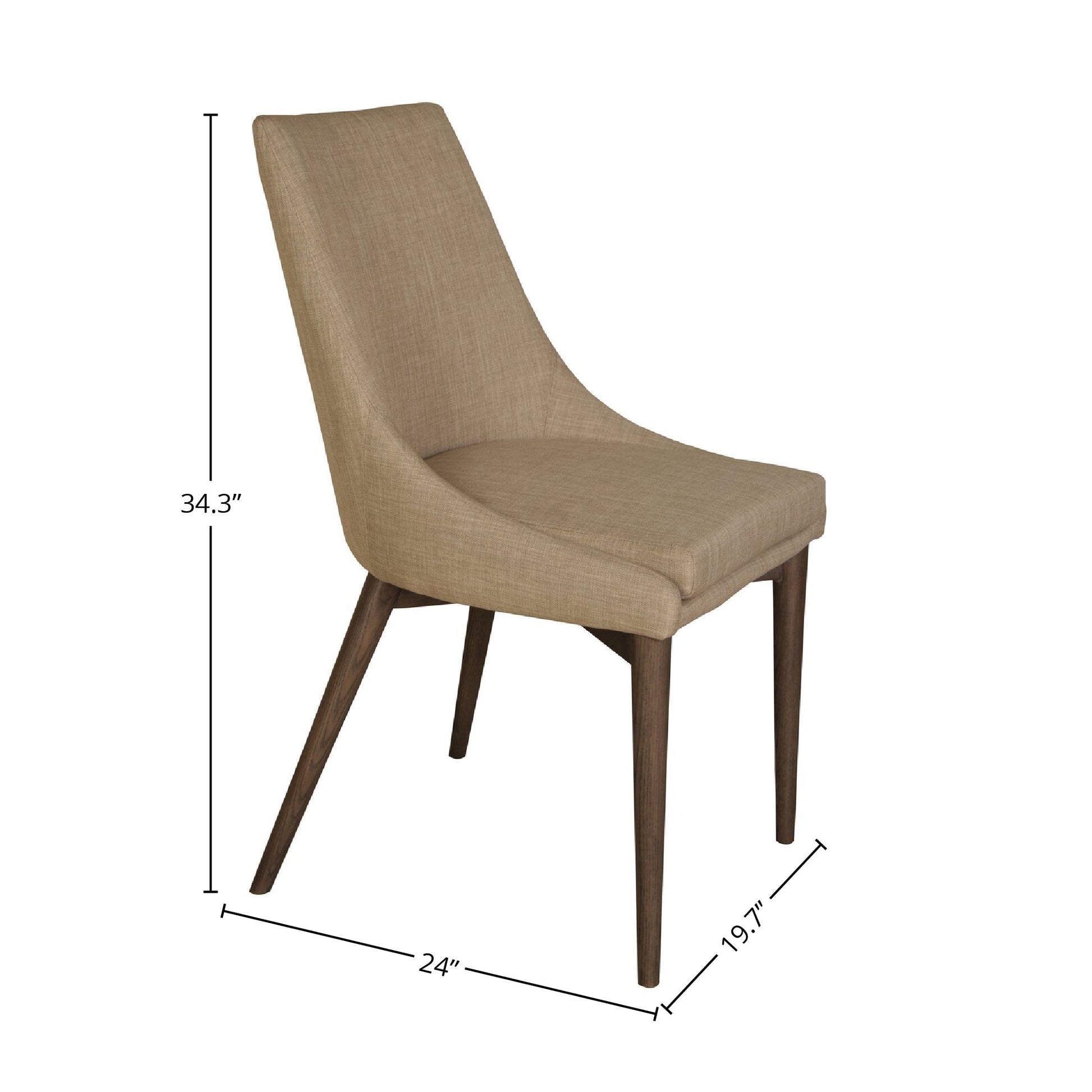 Fritz Side Dining Chair - Beige