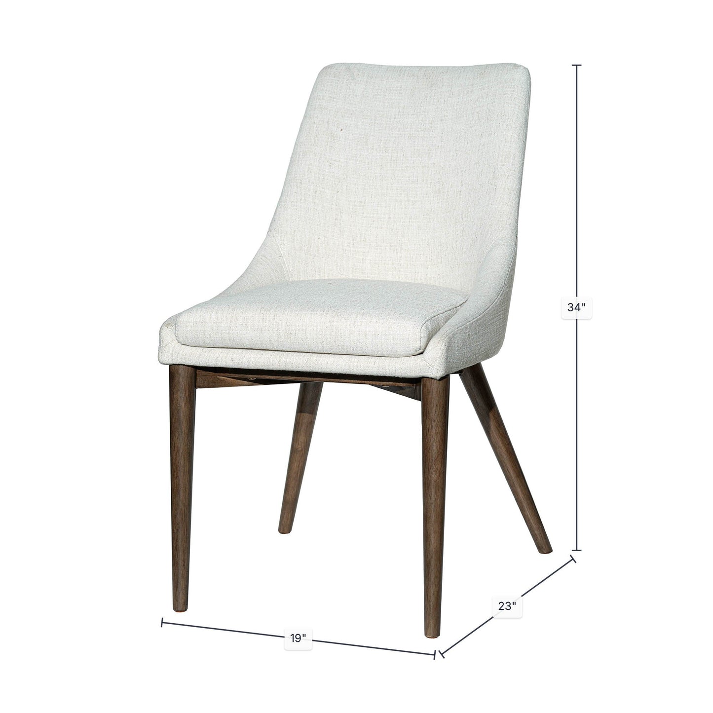 Fritz Side Dining Chair - Ivory