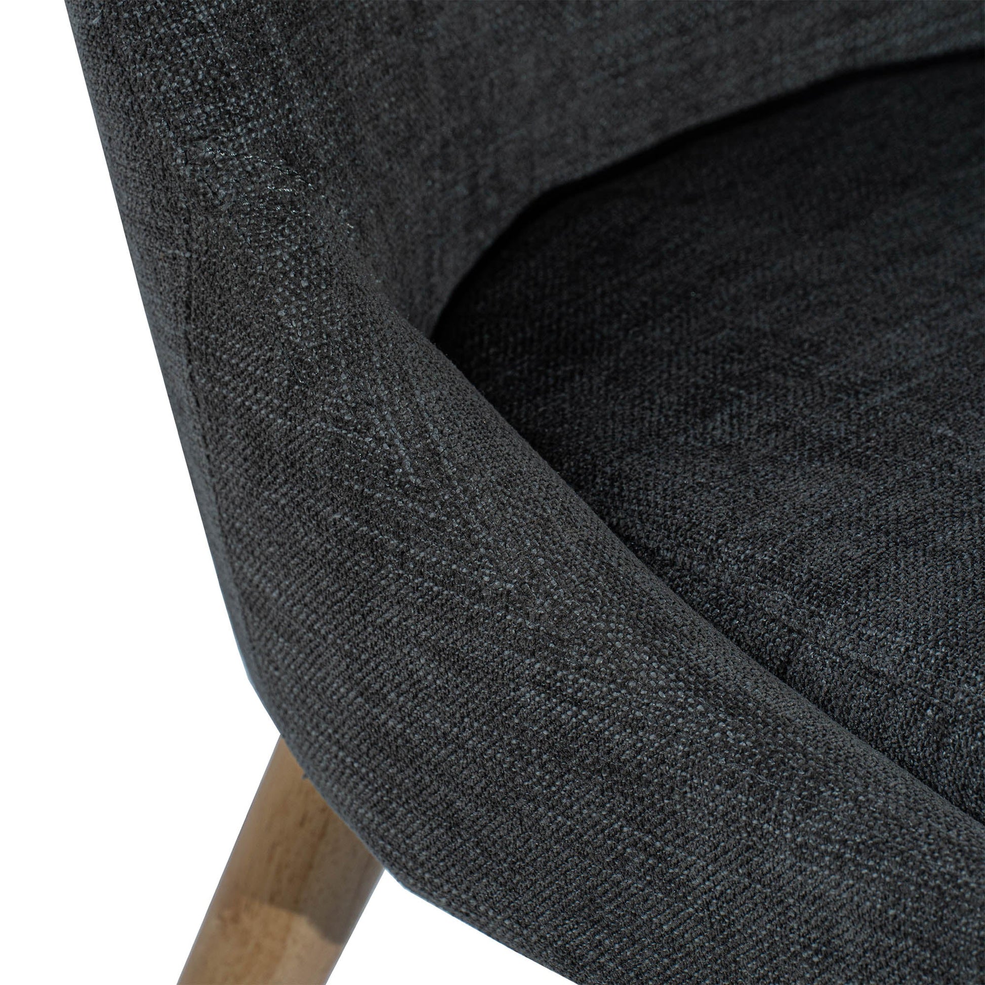 Fritz Side Dining Chair - Slate w/ Natural Leg