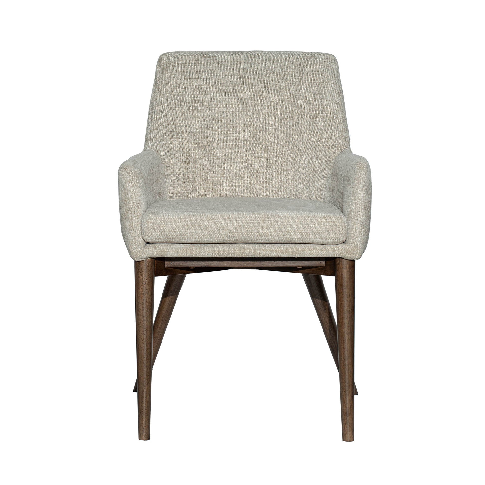 Fritz Arm Dining Chair - Taupe