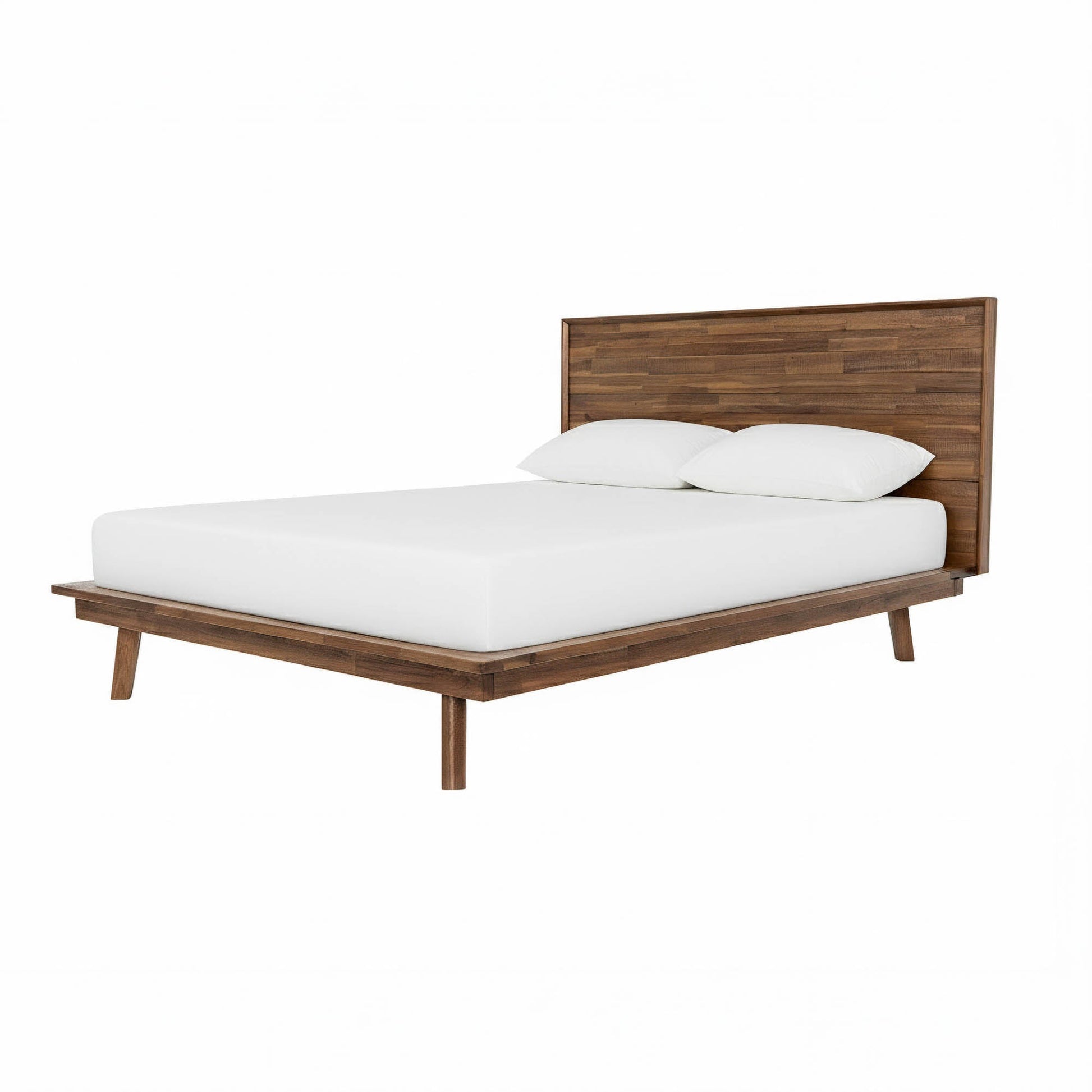 Gia King Bed - Warm Pecan