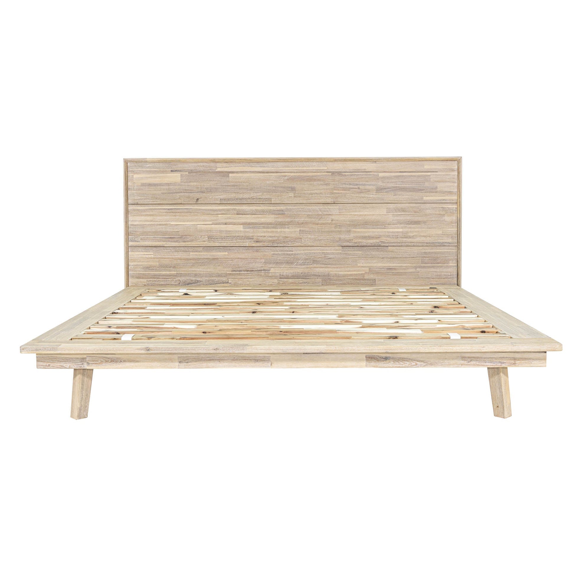 Gia King Bed - Light Driftwood
