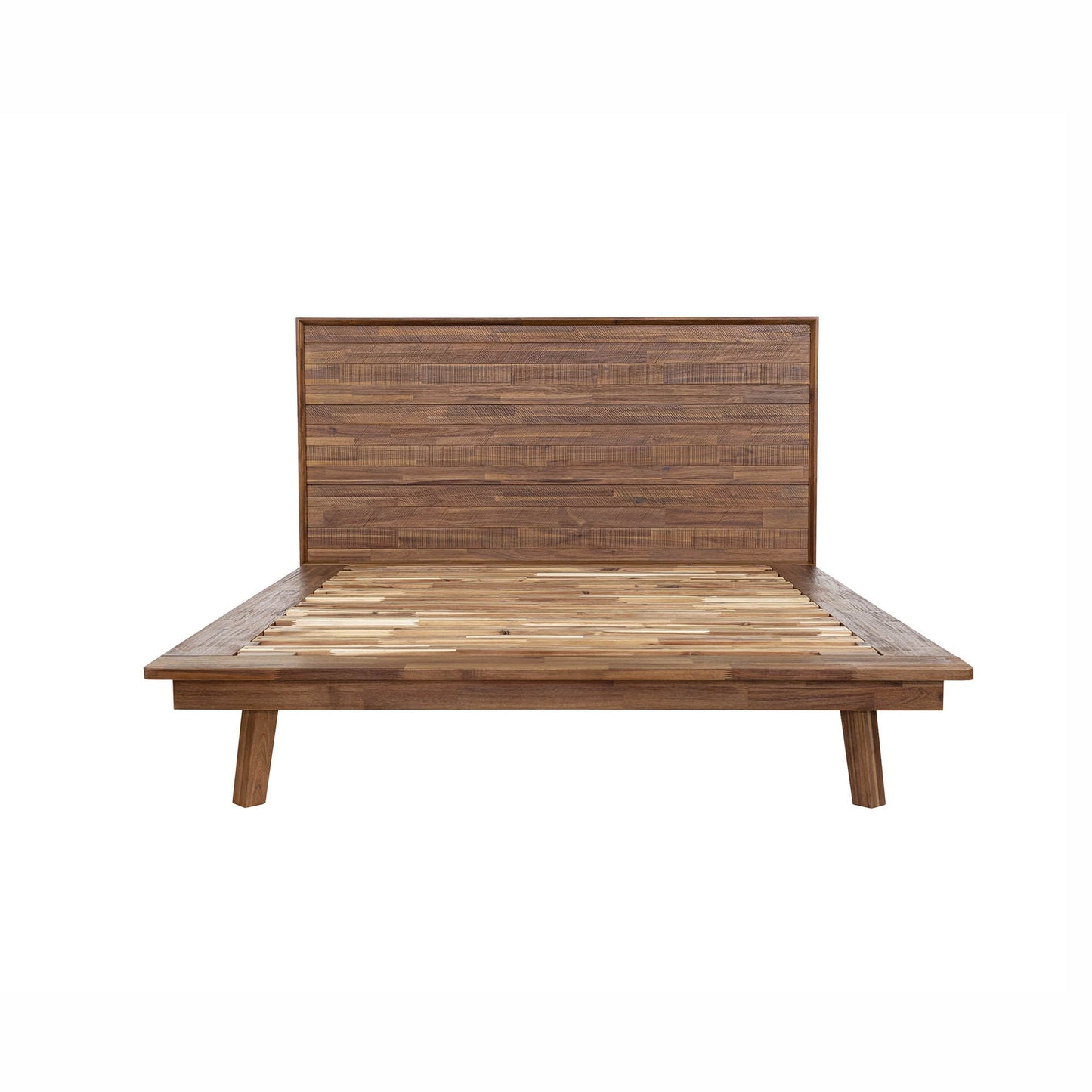 Gia King Bed - Warm Pecan