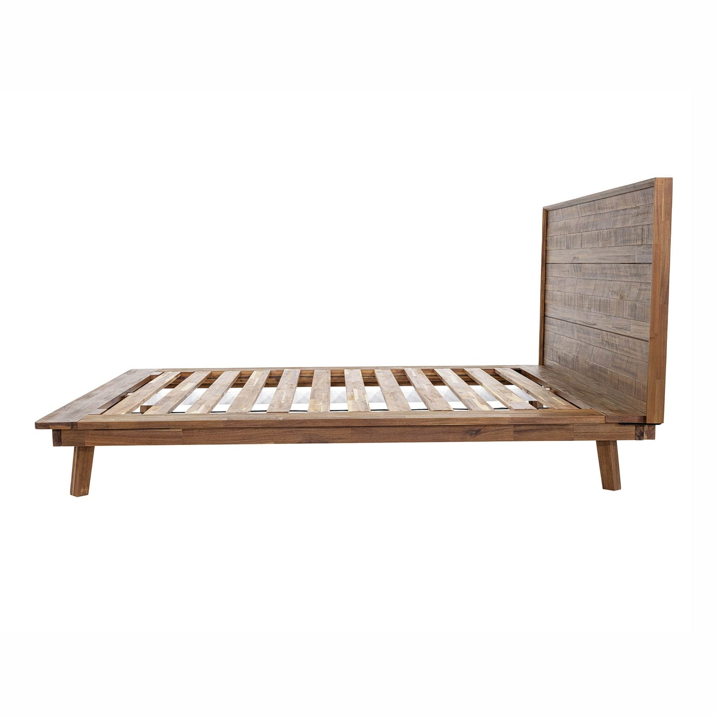 Gia Queen Bed - Warm Pecan