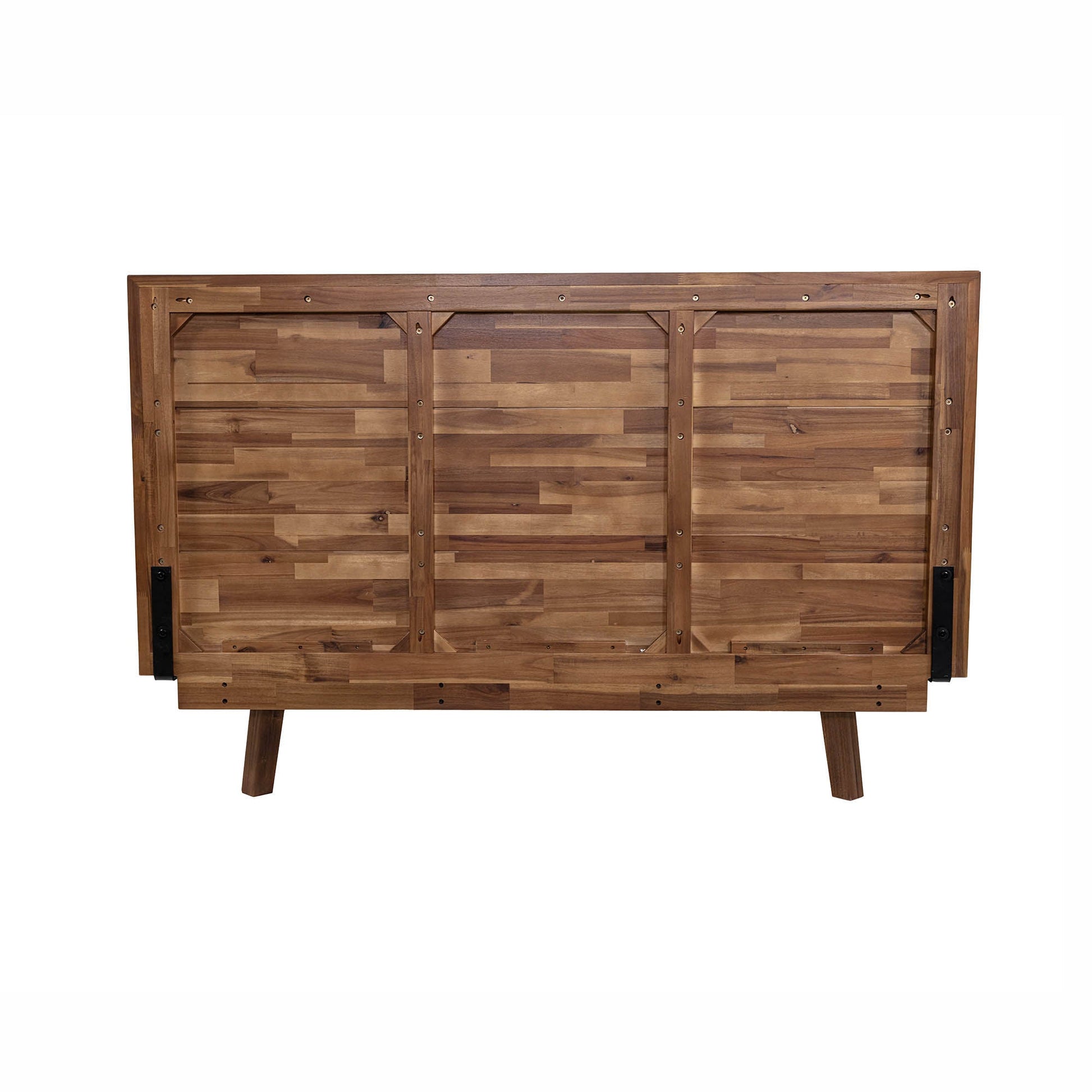 Gia King Bed - Warm Pecan