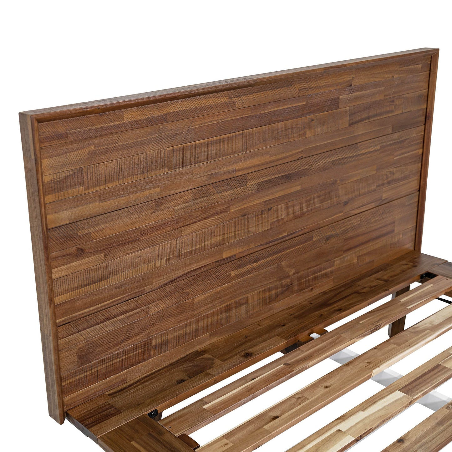 Gia Queen Bed - Warm Pecan