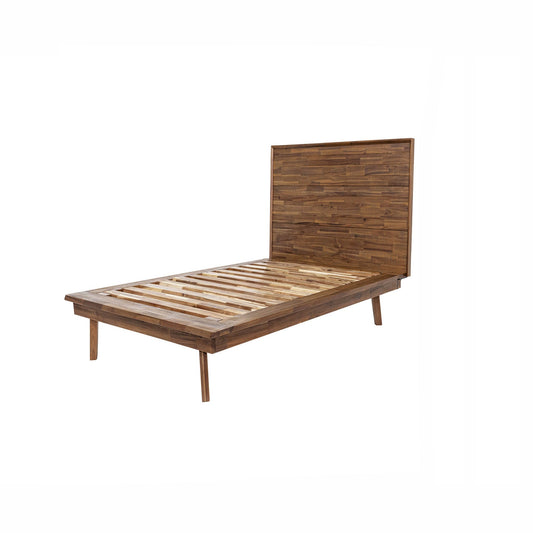 Gia Single Bed - Warm Pecan