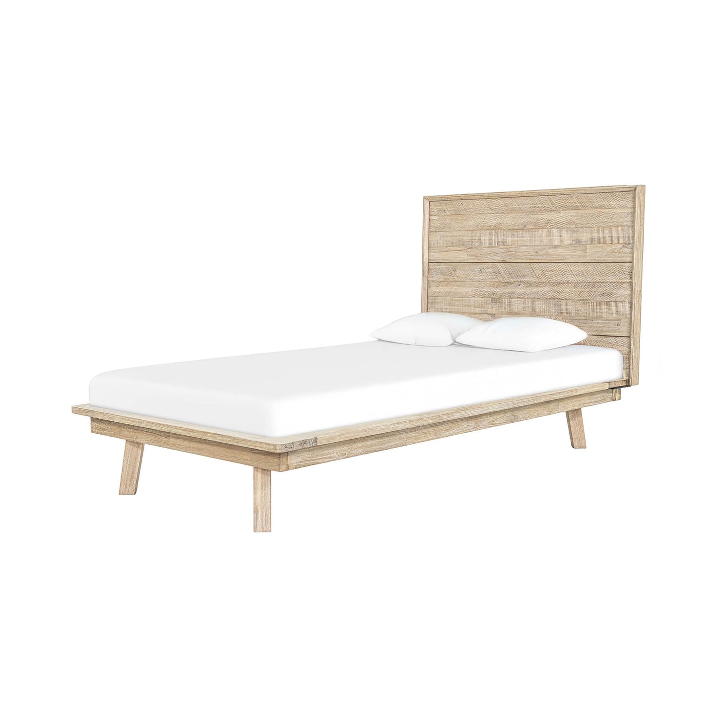 Gia Single Bed - Light Driftwood