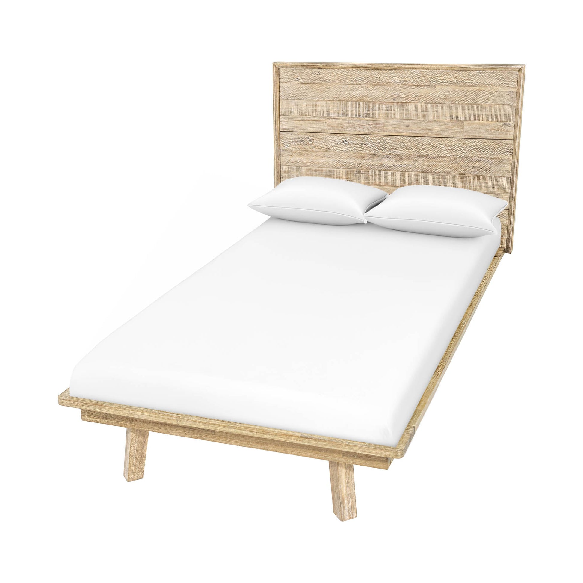 Gia Single Bed - Light Driftwood