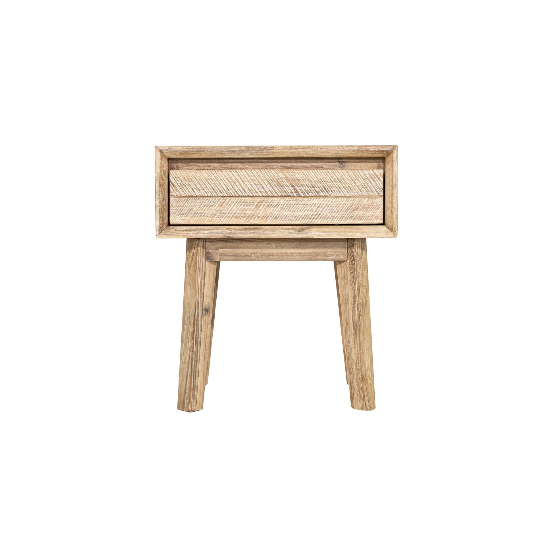 Gia 1 Drawer Nightstand - Light Driftwood