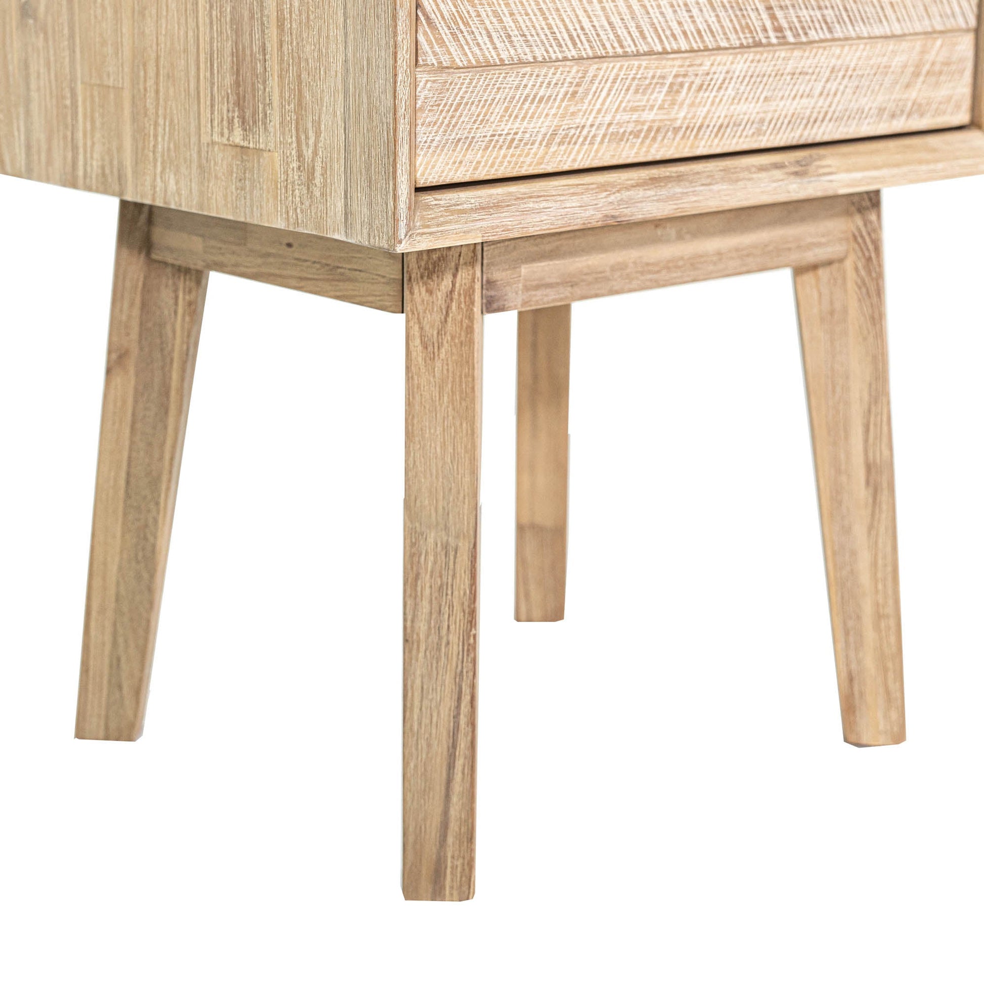 Gia 1 Drawer Nightstand - Light Driftwood
