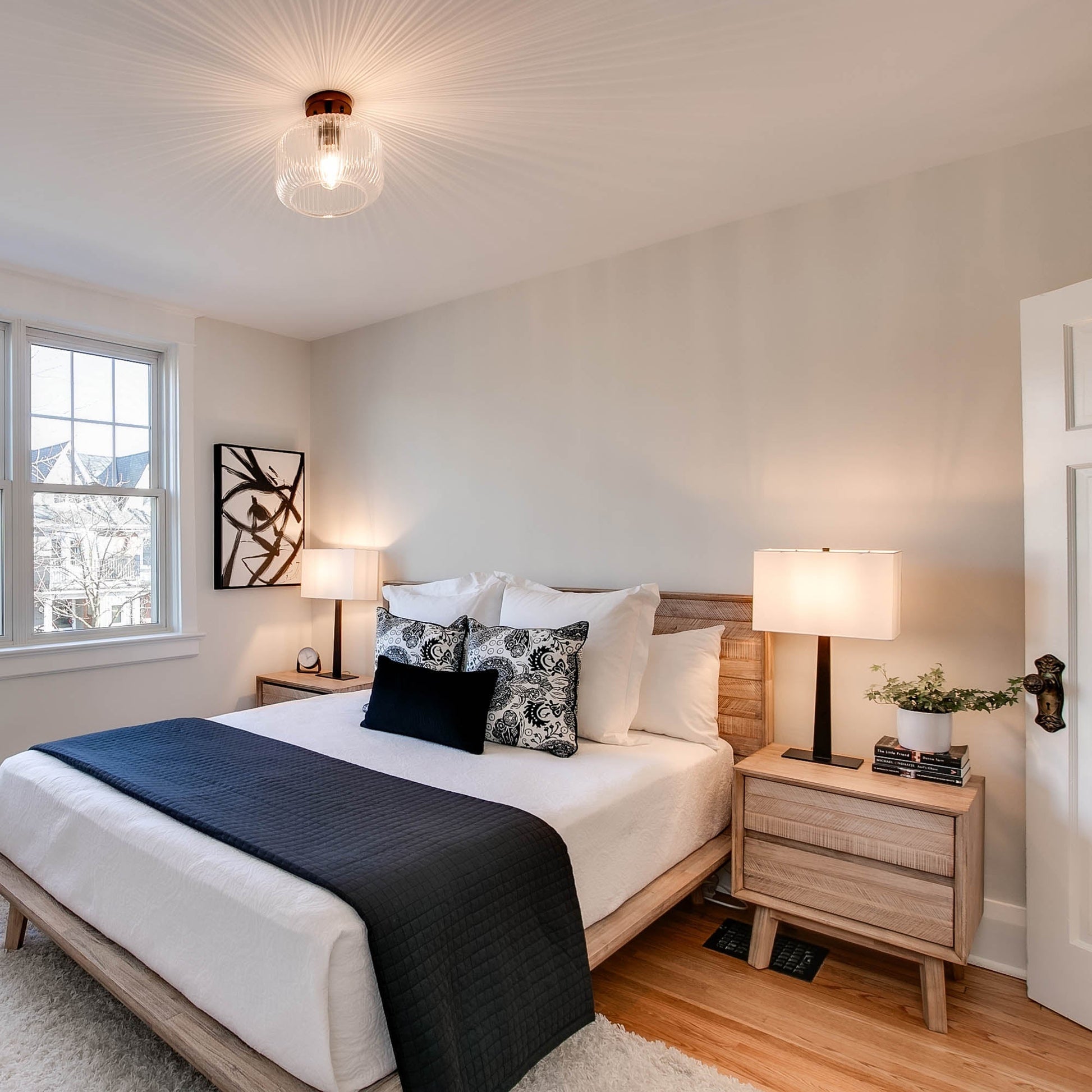 Gia 2 Drawer Nightstand - Light Driftwood