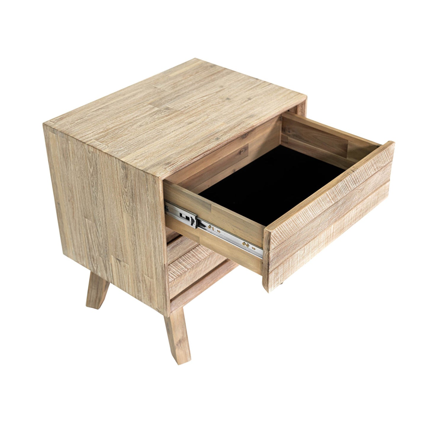 Gia 2 Drawer Nightstand - Light Driftwood