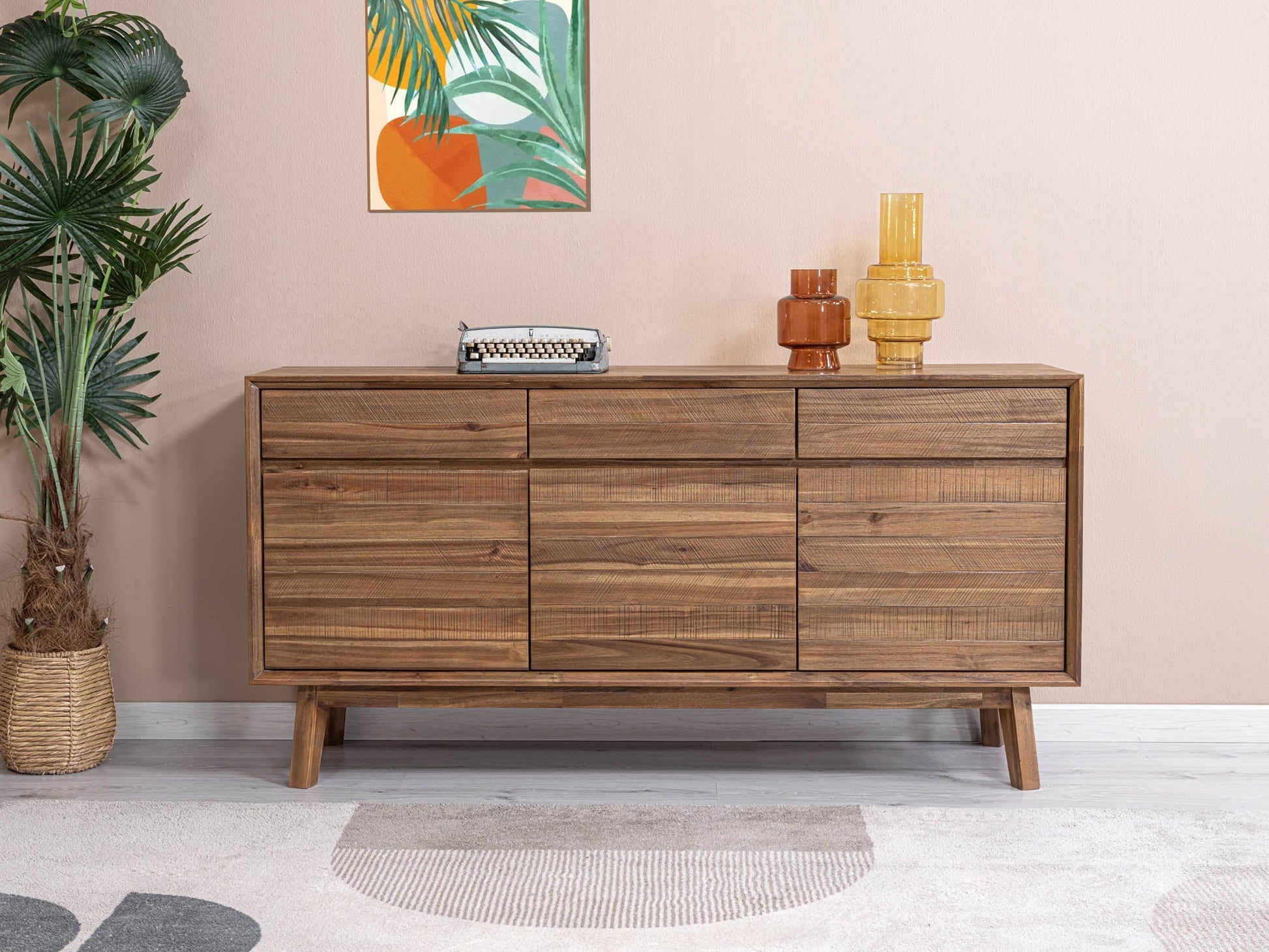 Gia Sideboard - Warm Pecan