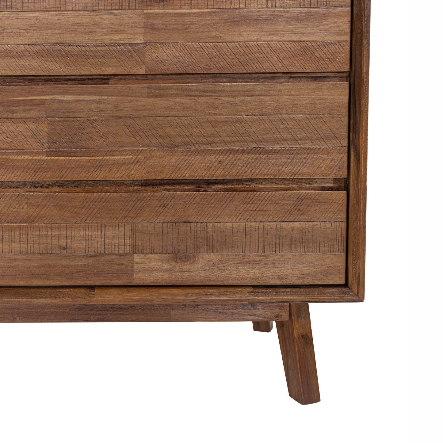 Gia 5 Drawer Chest - Warm Pecan