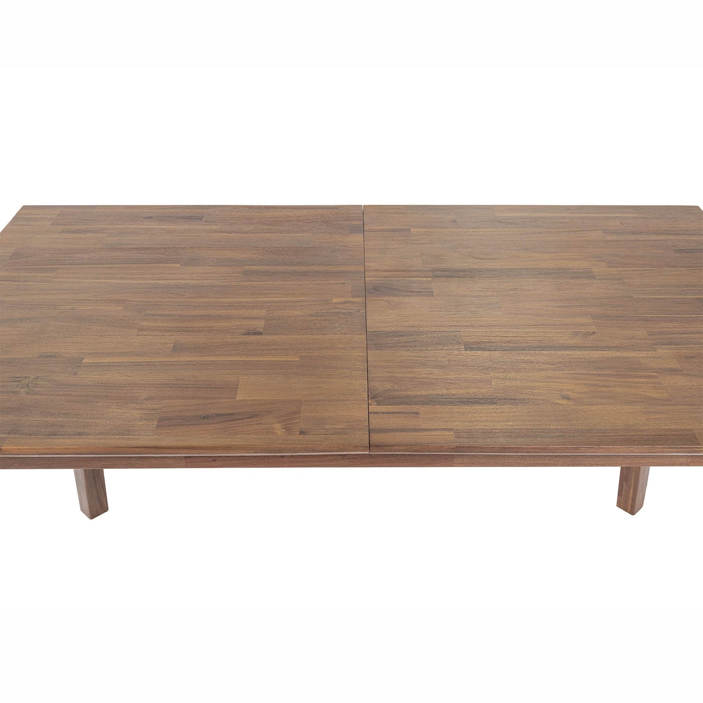 Gia Small Extension Dining Table w/ Butterfly System 55/71” - Warm Pecan