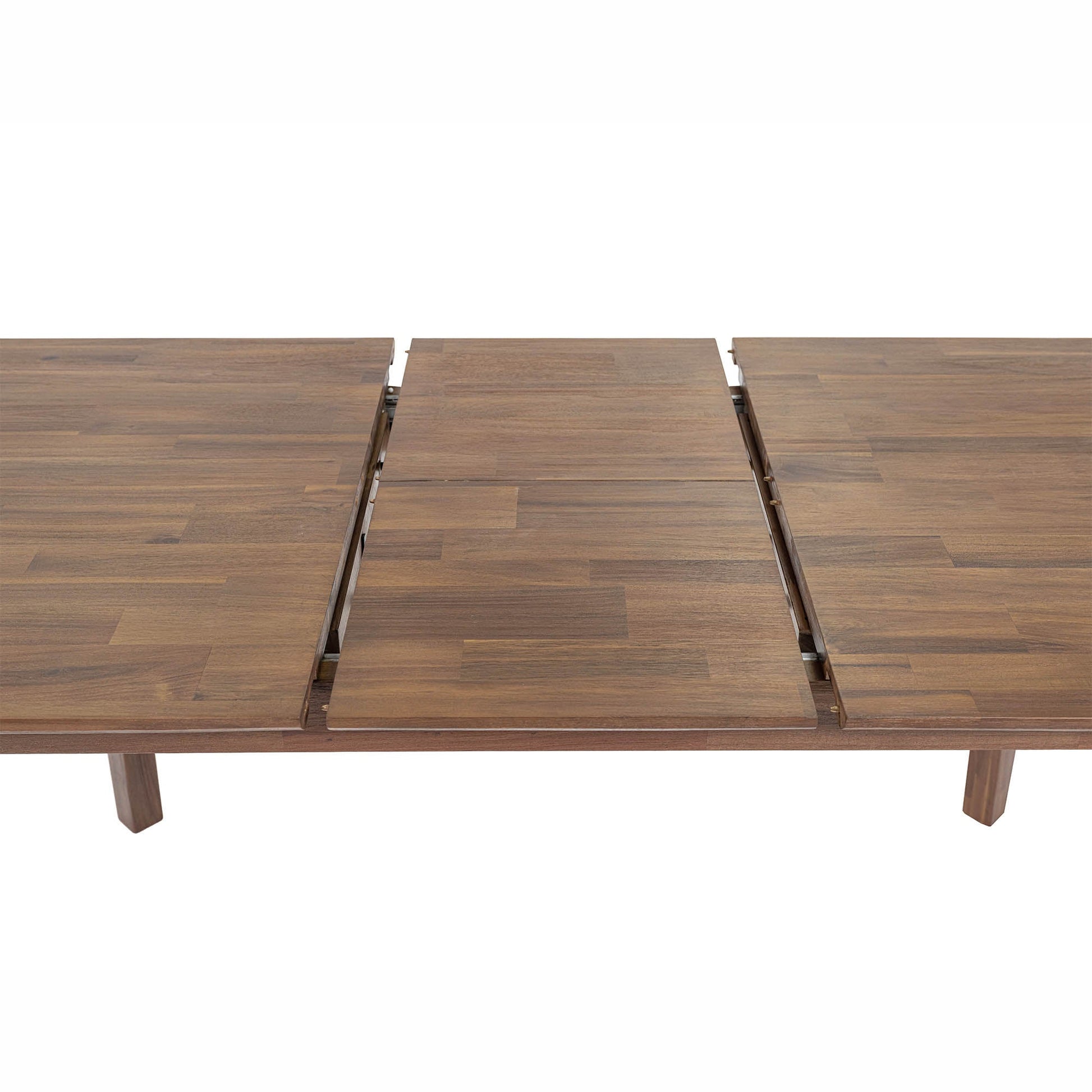 Gia Small Extension Dining Table w/ Butterfly System 55/71” - Warm Pecan