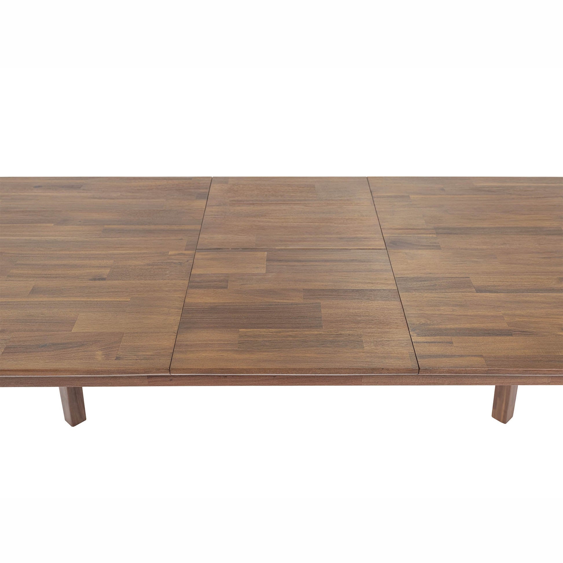 Gia Small Extension Dining Table w/ Butterfly System 55/71” - Warm Pecan