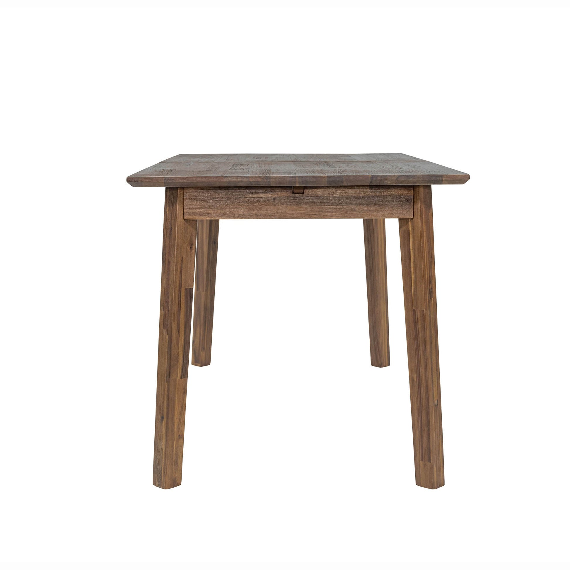 Gia Small Extension Dining Table w/ Butterfly System 55/71” - Warm Pecan