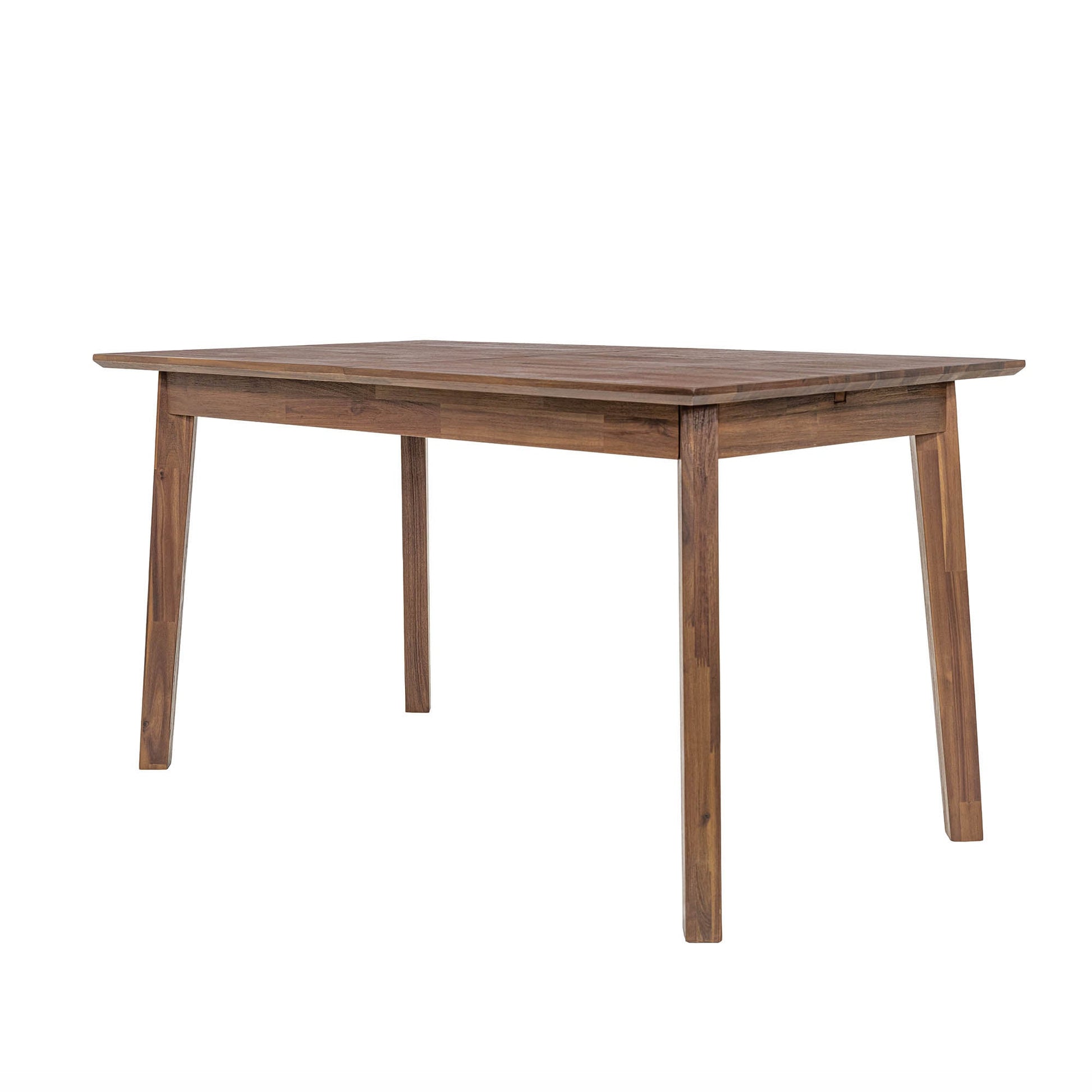 Gia Small Extension Dining Table w/ Butterfly System 55/71” - Warm Pecan
