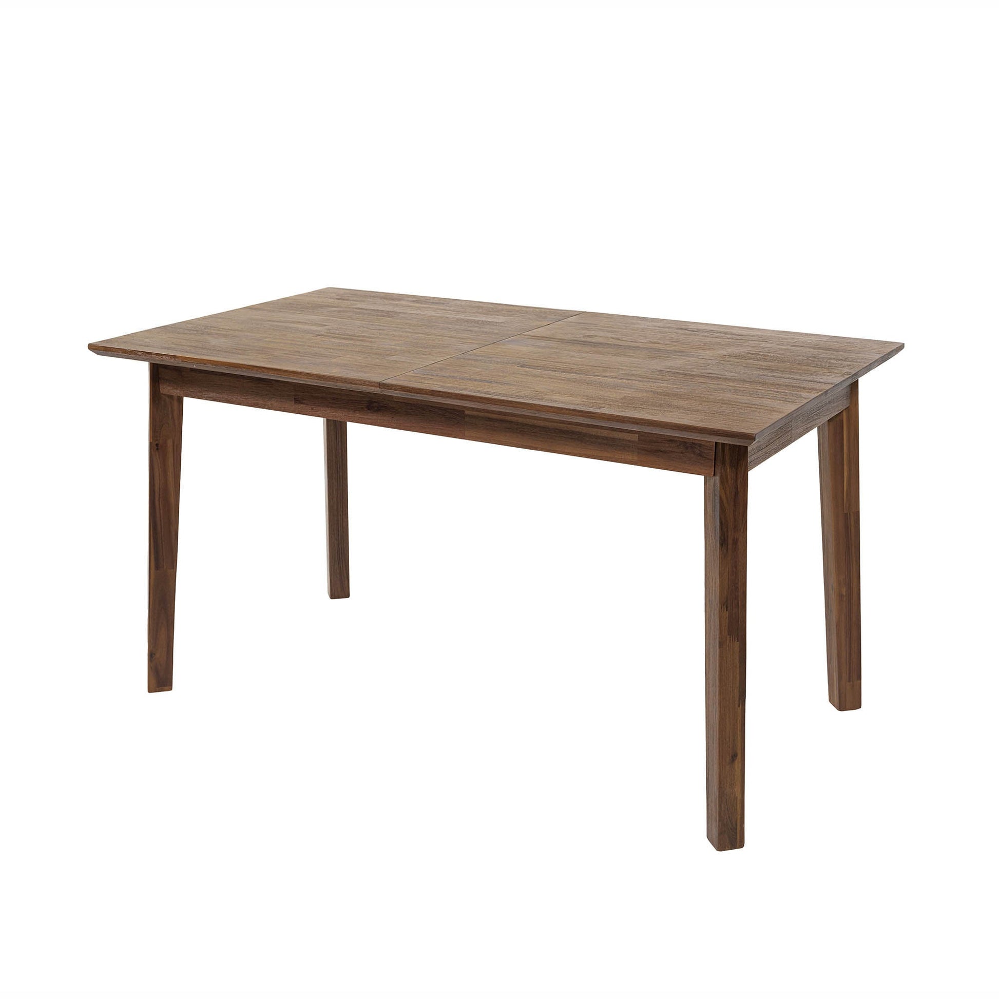 Gia Small Extension Dining Table w/ Butterfly System 55/71” - Warm Pecan