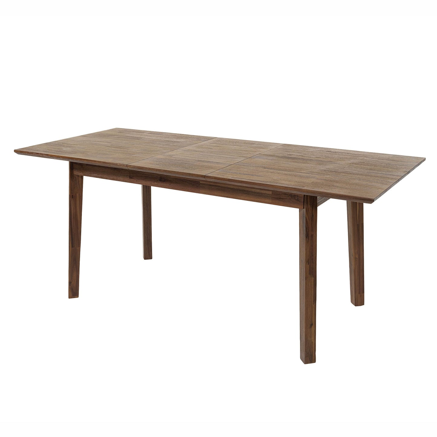 Gia Small Extension Dining Table w/ Butterfly System 55/71” - Warm Pecan