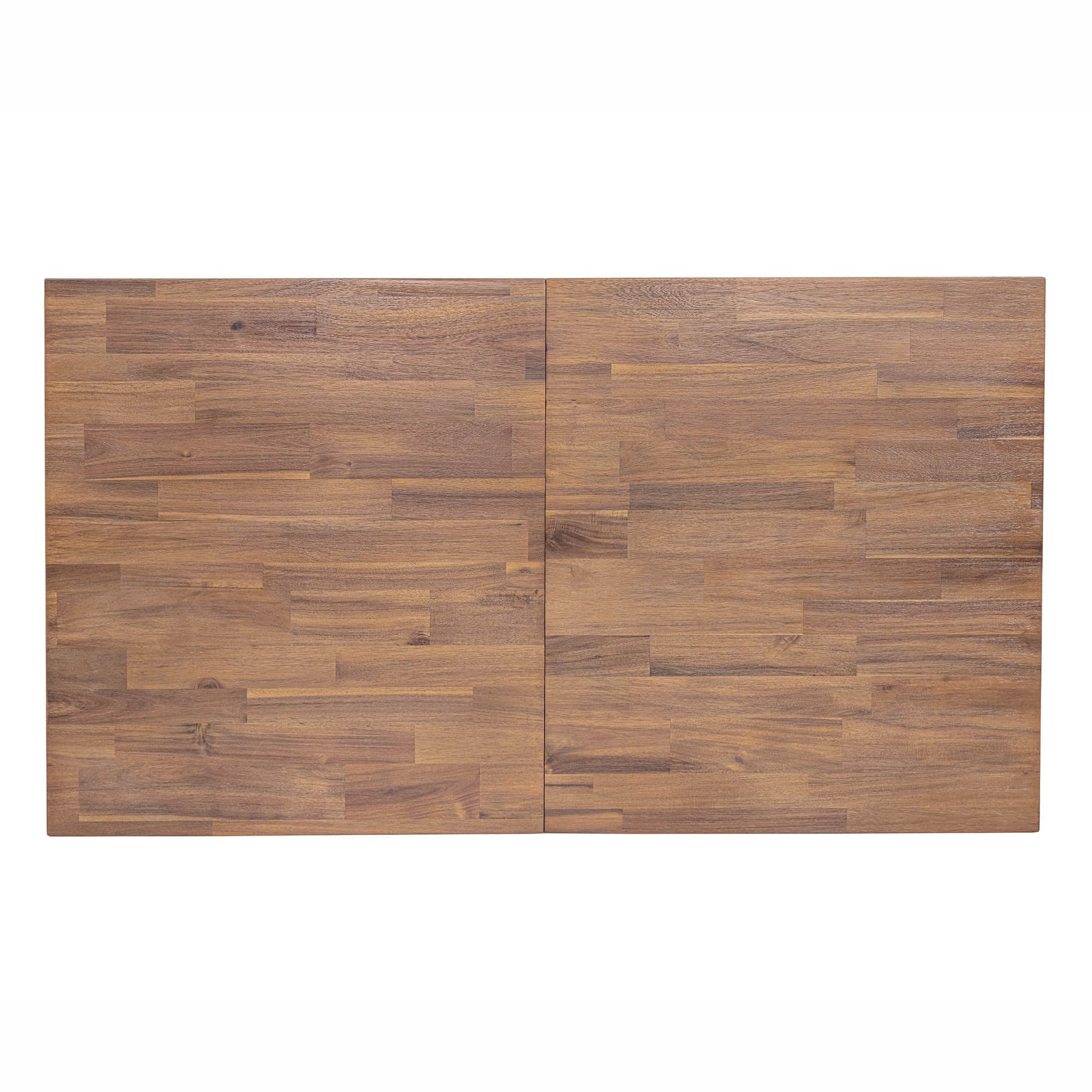 Gia Small Extension Dining Table w/ Butterfly System 55/71” - Warm Pecan