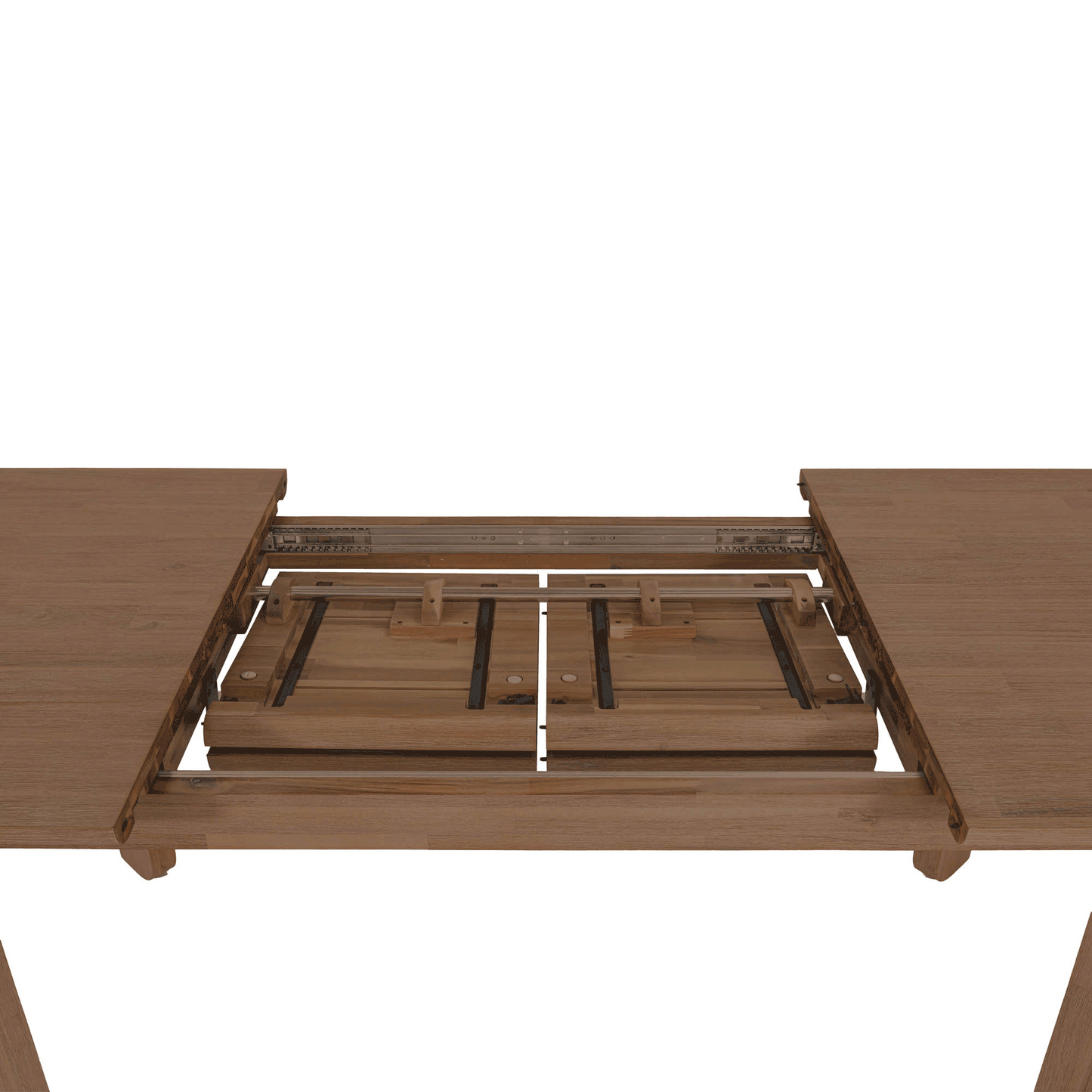 Gia Extension Dining Table 71/102" - Warm Pecan