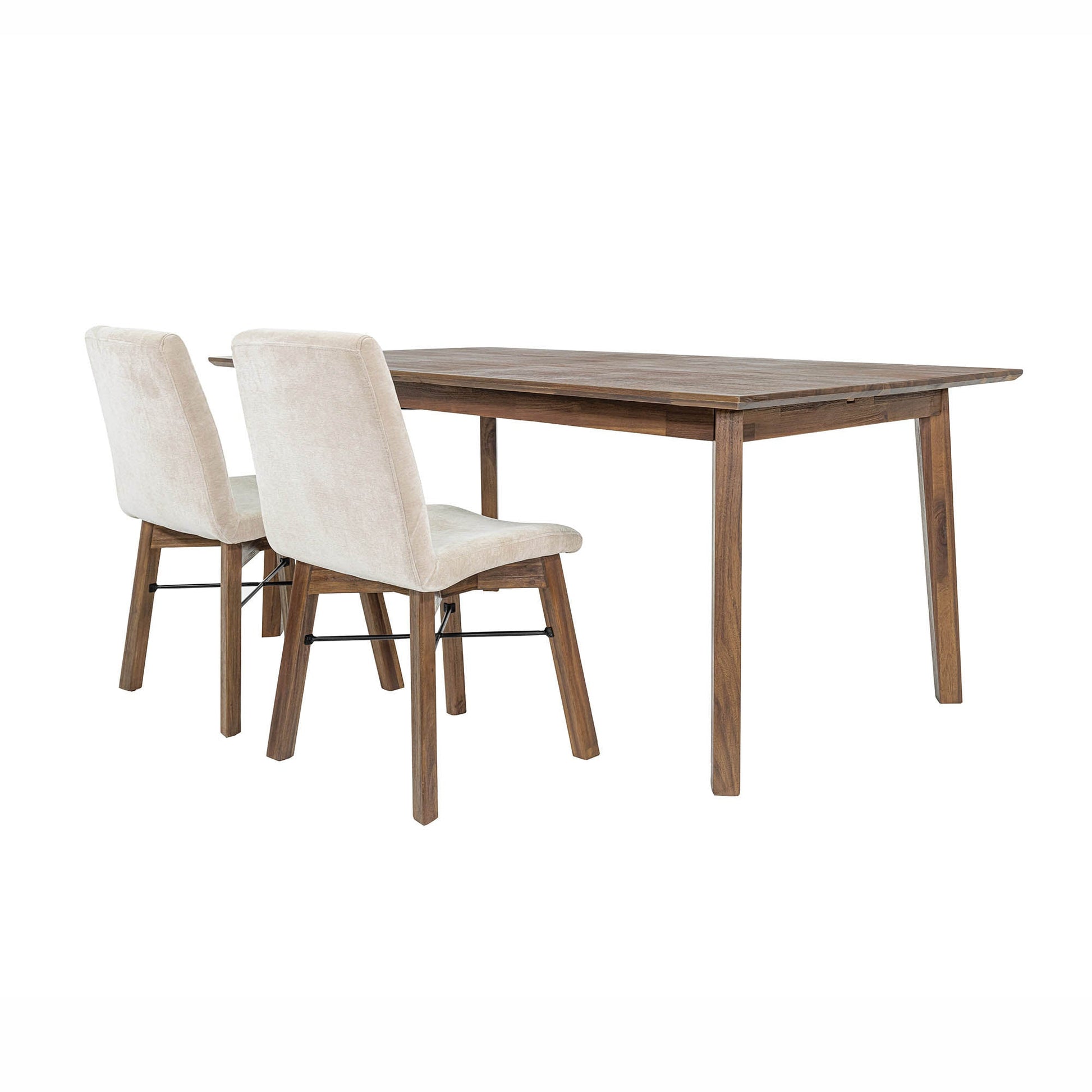 Gia Extension Dining Table 71/102" - Warm Pecan