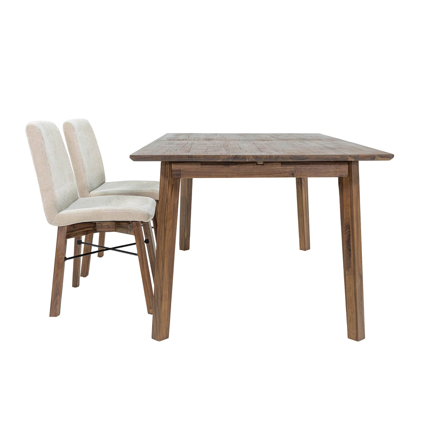 Gia Extension Dining Table 71/102" - Warm Pecan