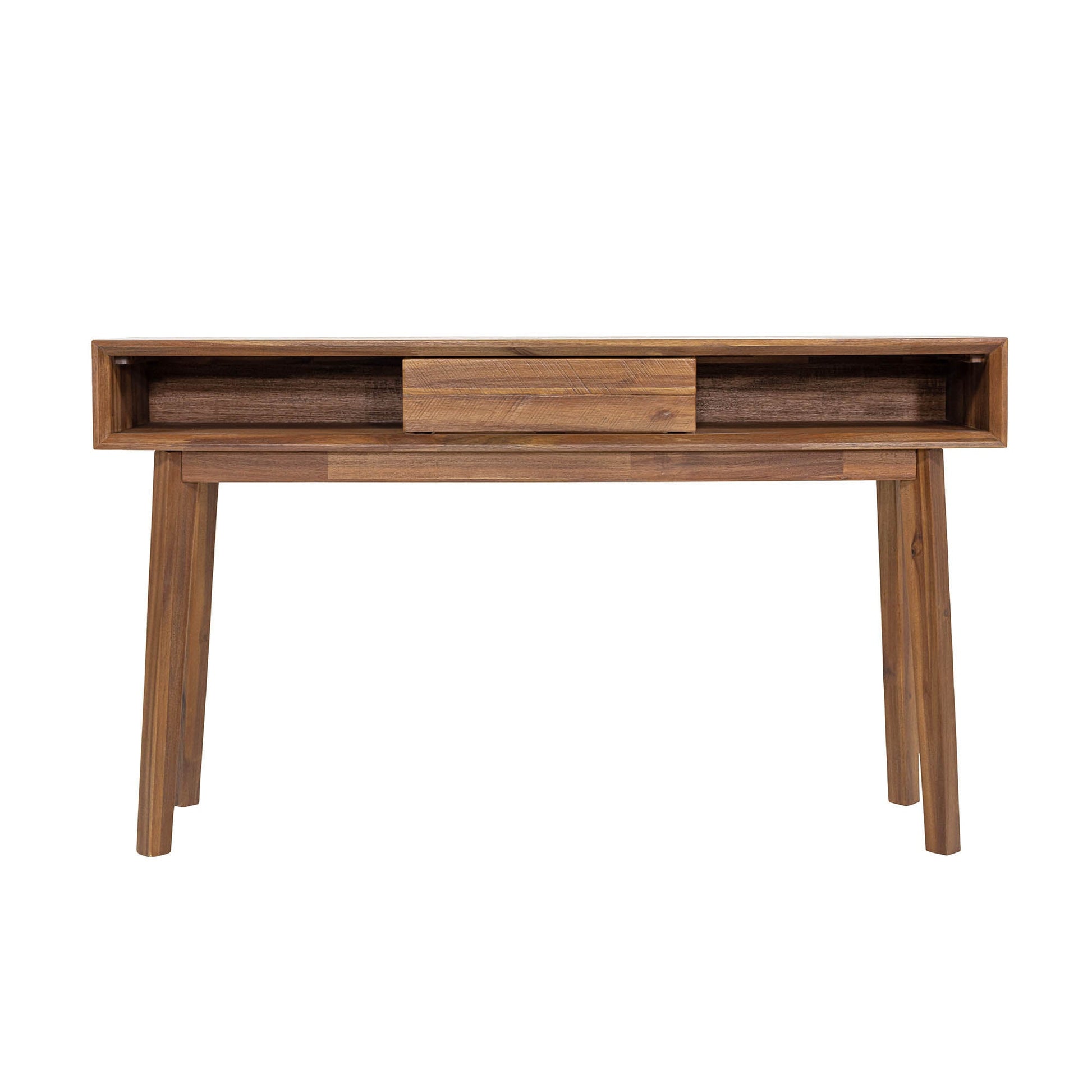 Gia Console Table - Warm Pecan