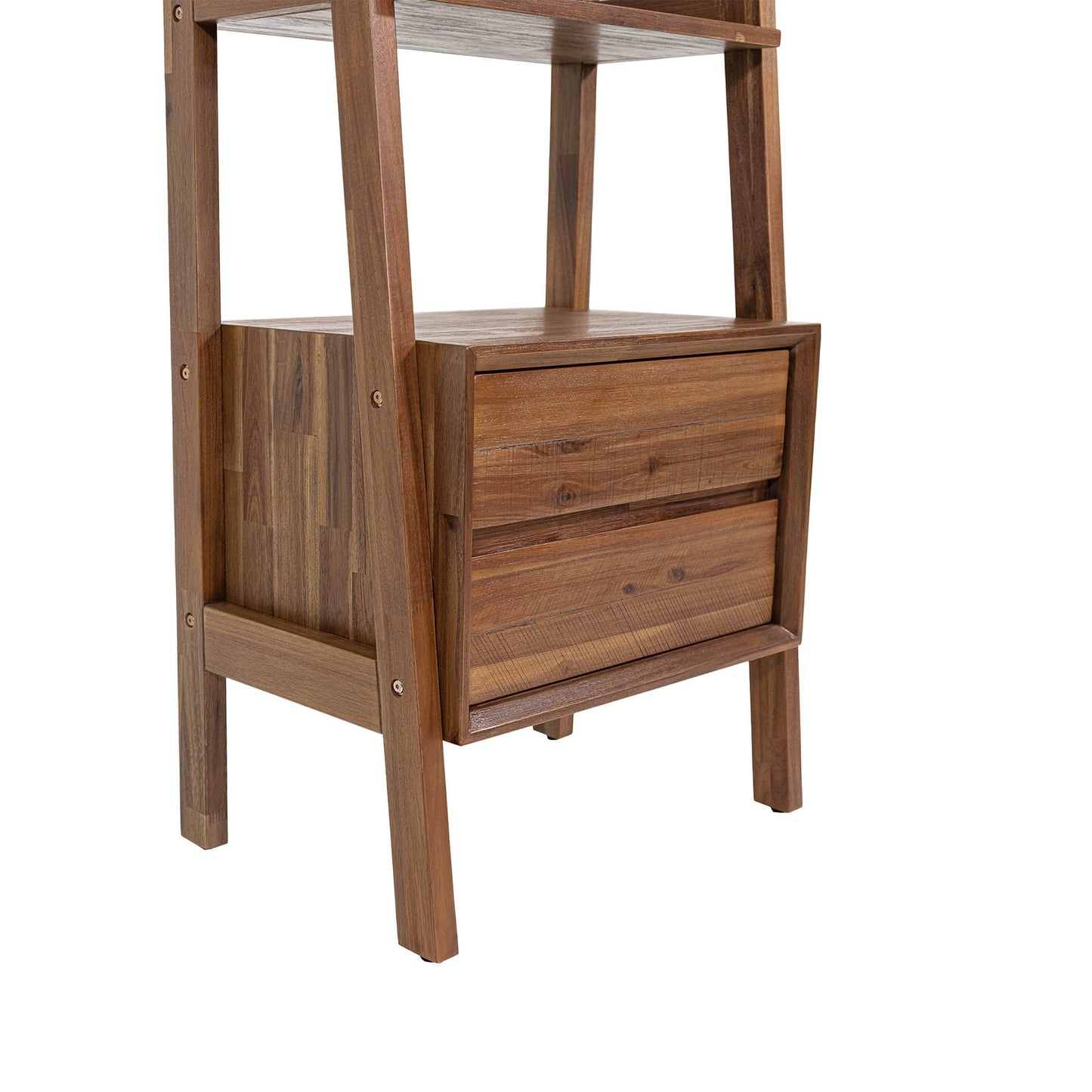 Gia Modular Bookcase - Warm Pecan