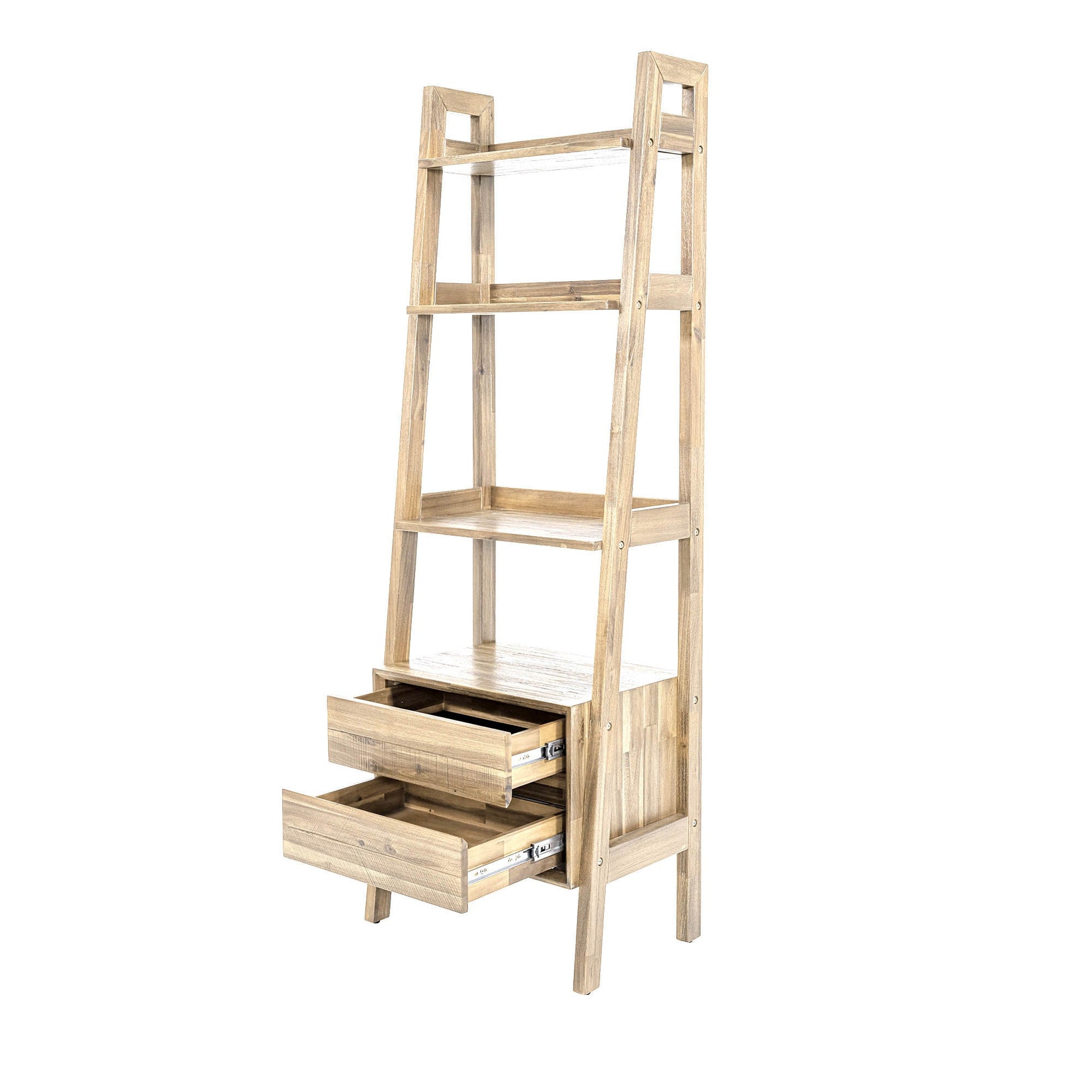 Gia Modular Bookcase - Light Driftwood