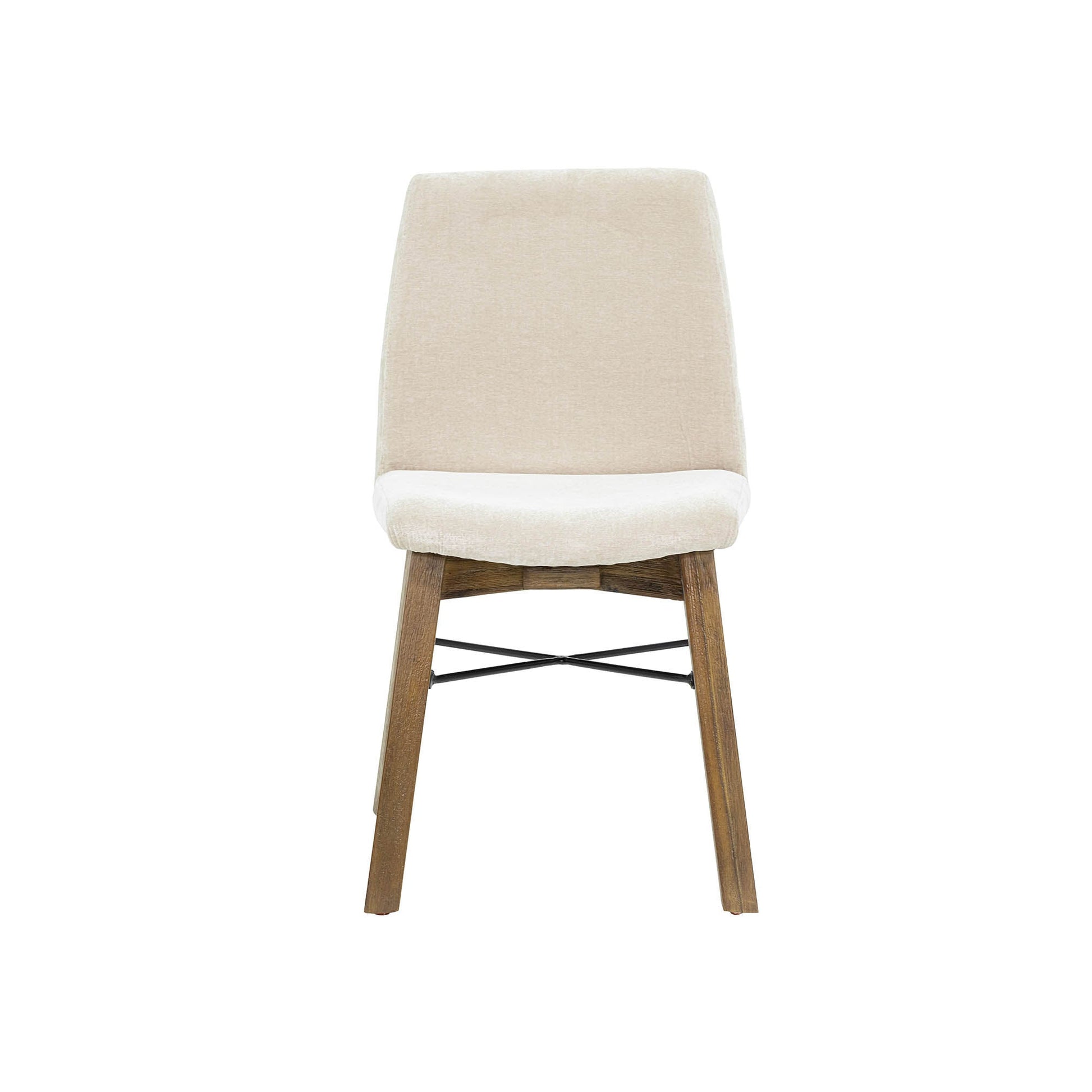 Gia Dining Chair - Warm Pecan - Sand