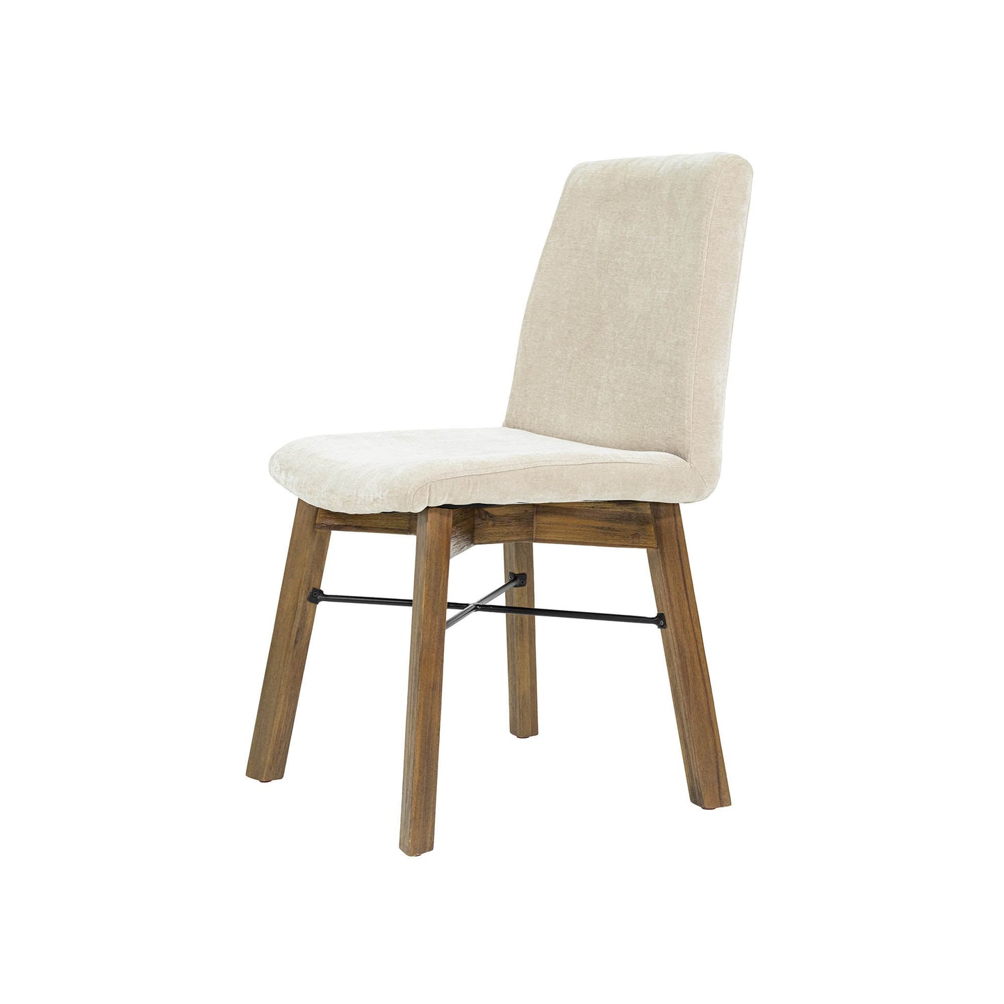 Gia Dining Chair - Warm Pecan - Sand