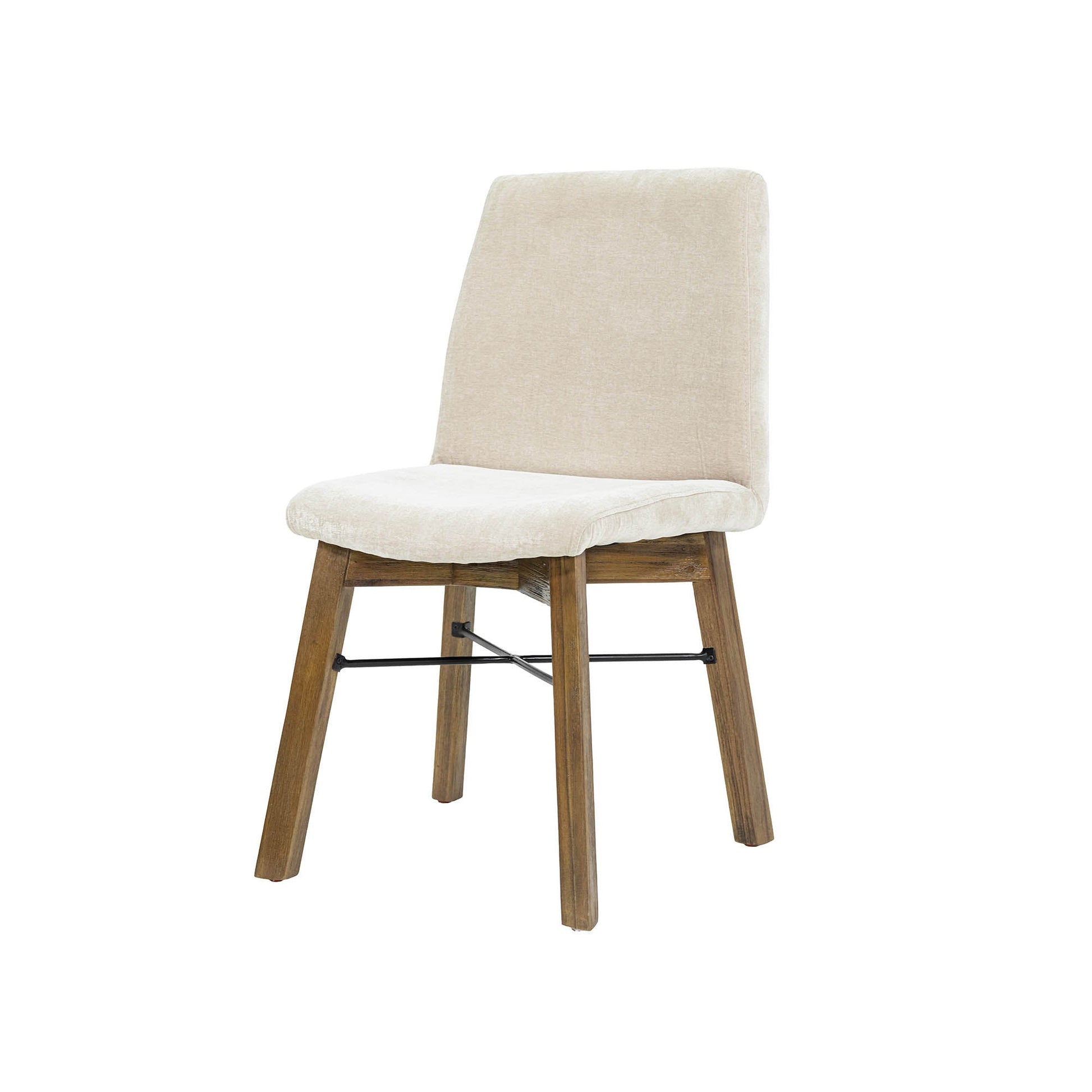 Gia Dining Chair - Warm Pecan - Sand