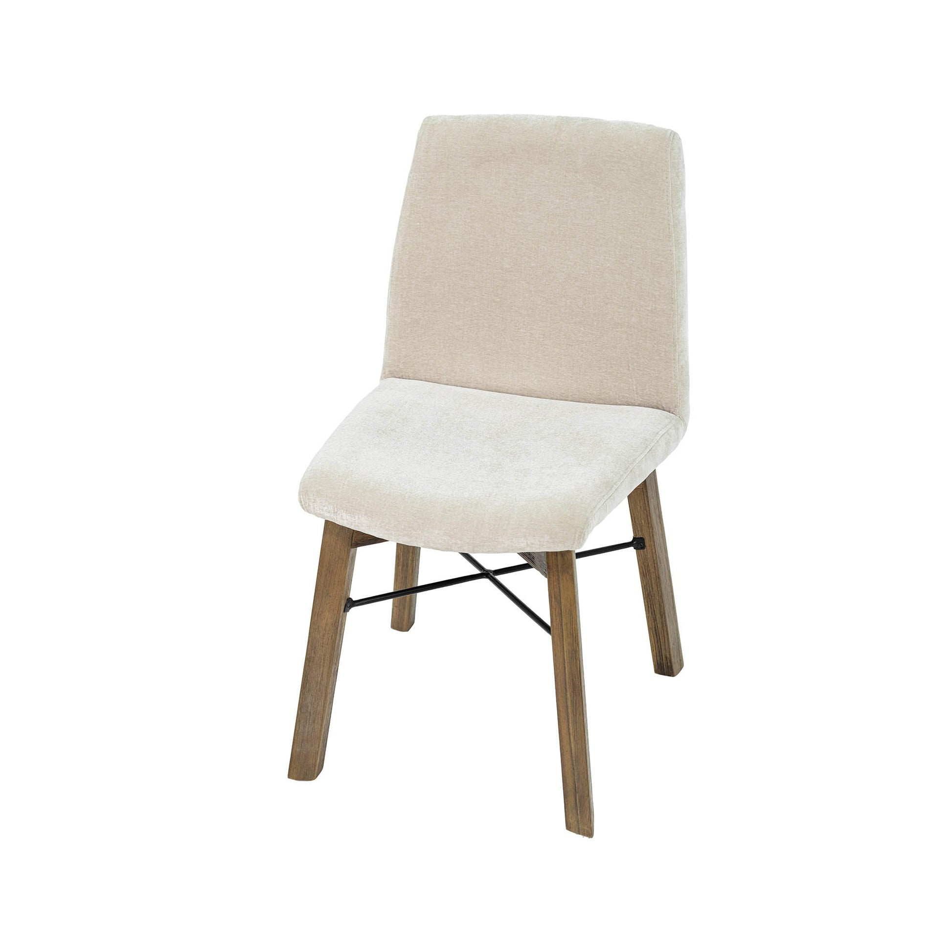 Gia Dining Chair - Warm Pecan - Sand
