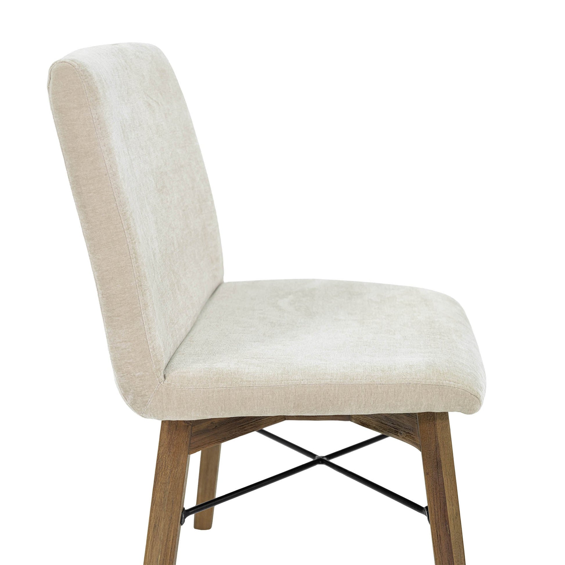 Gia Dining Chair - Warm Pecan - Sand